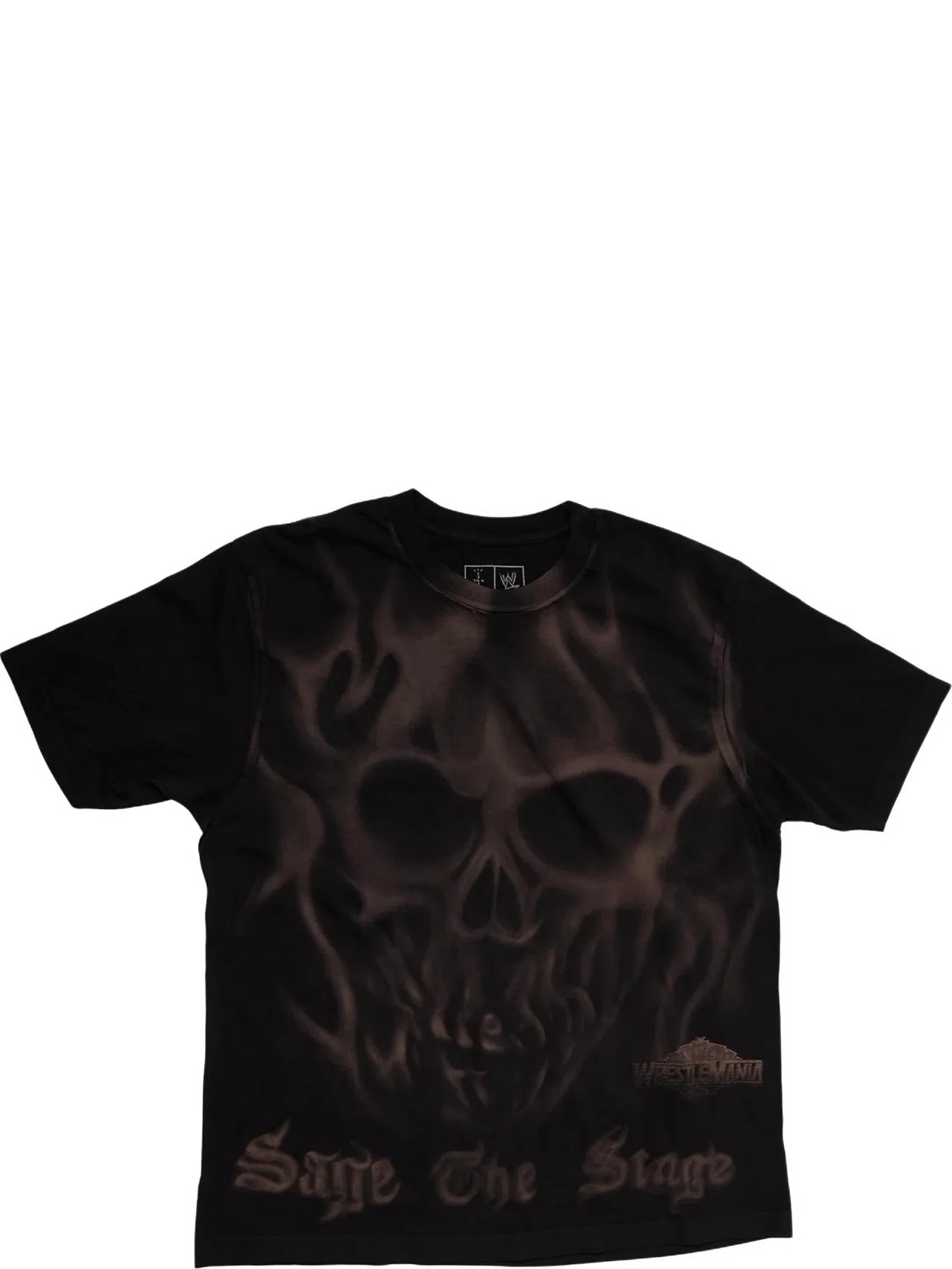 Футболки Travis Scott SS25 WWE Sage The Stage T-Shirt "Black" | Farsel