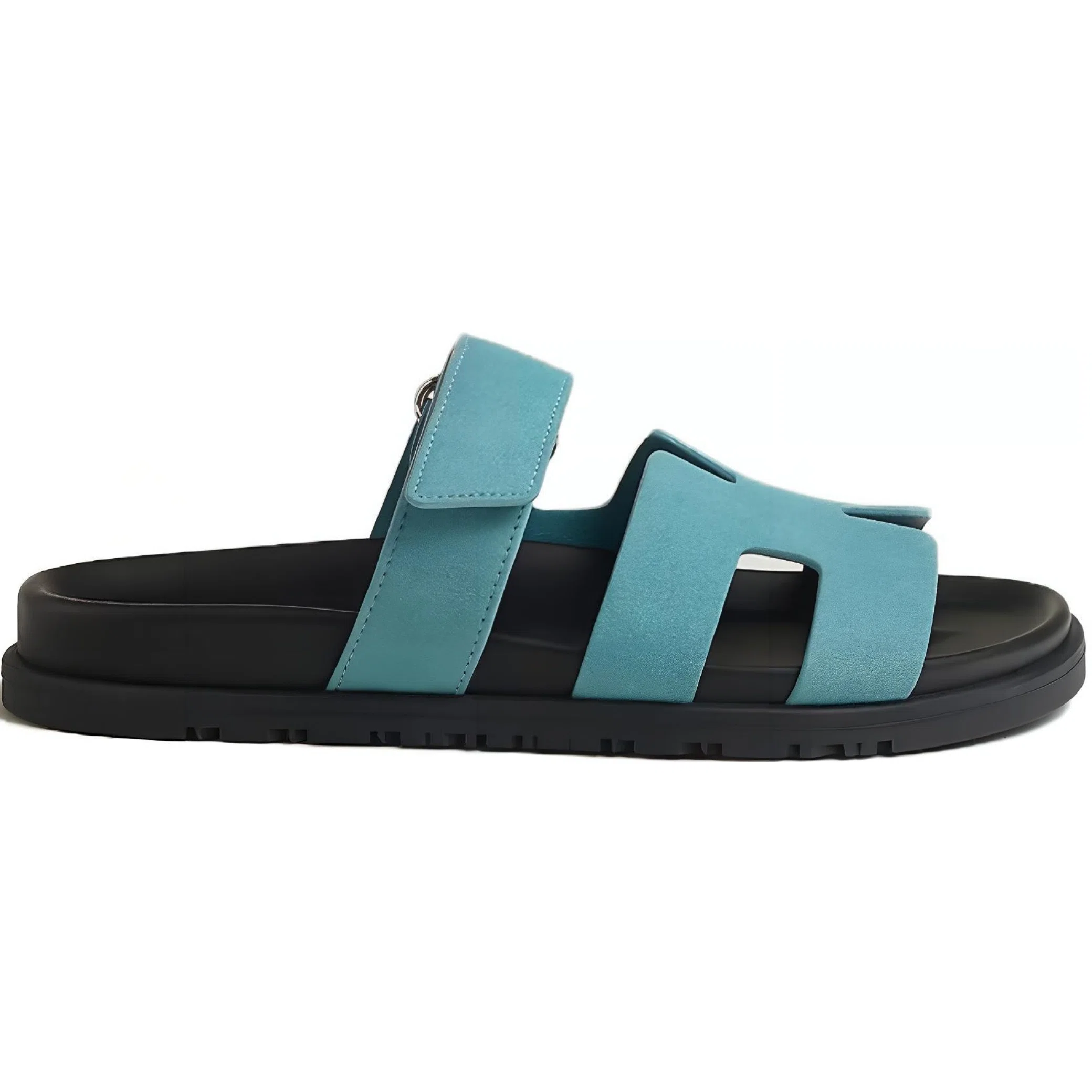  Hermes Chypre Slide Slippers WMNS "Blue" | Farsel