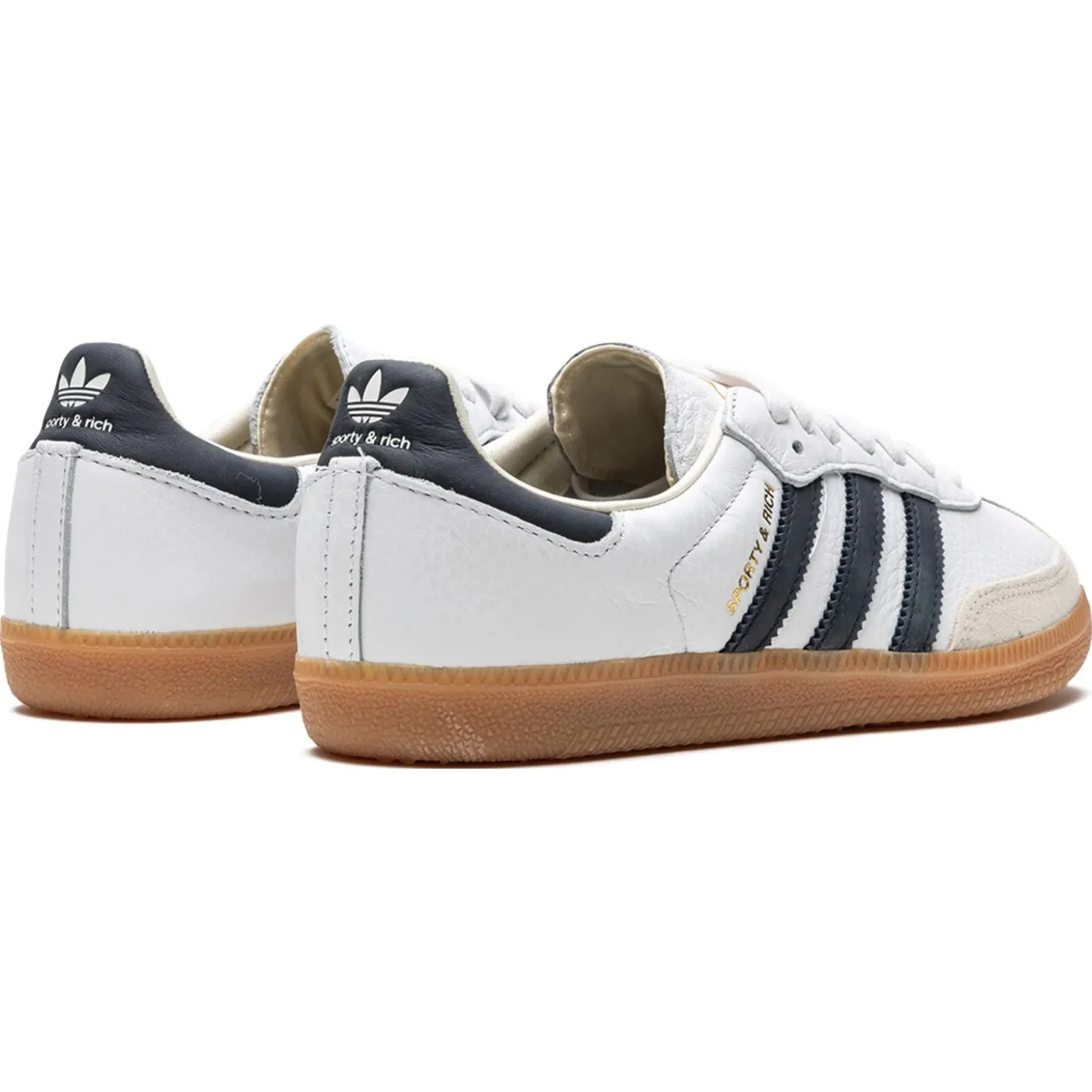 Кроссовки Adidas Samba OG "Sporty & Rich White Black" | Farsel