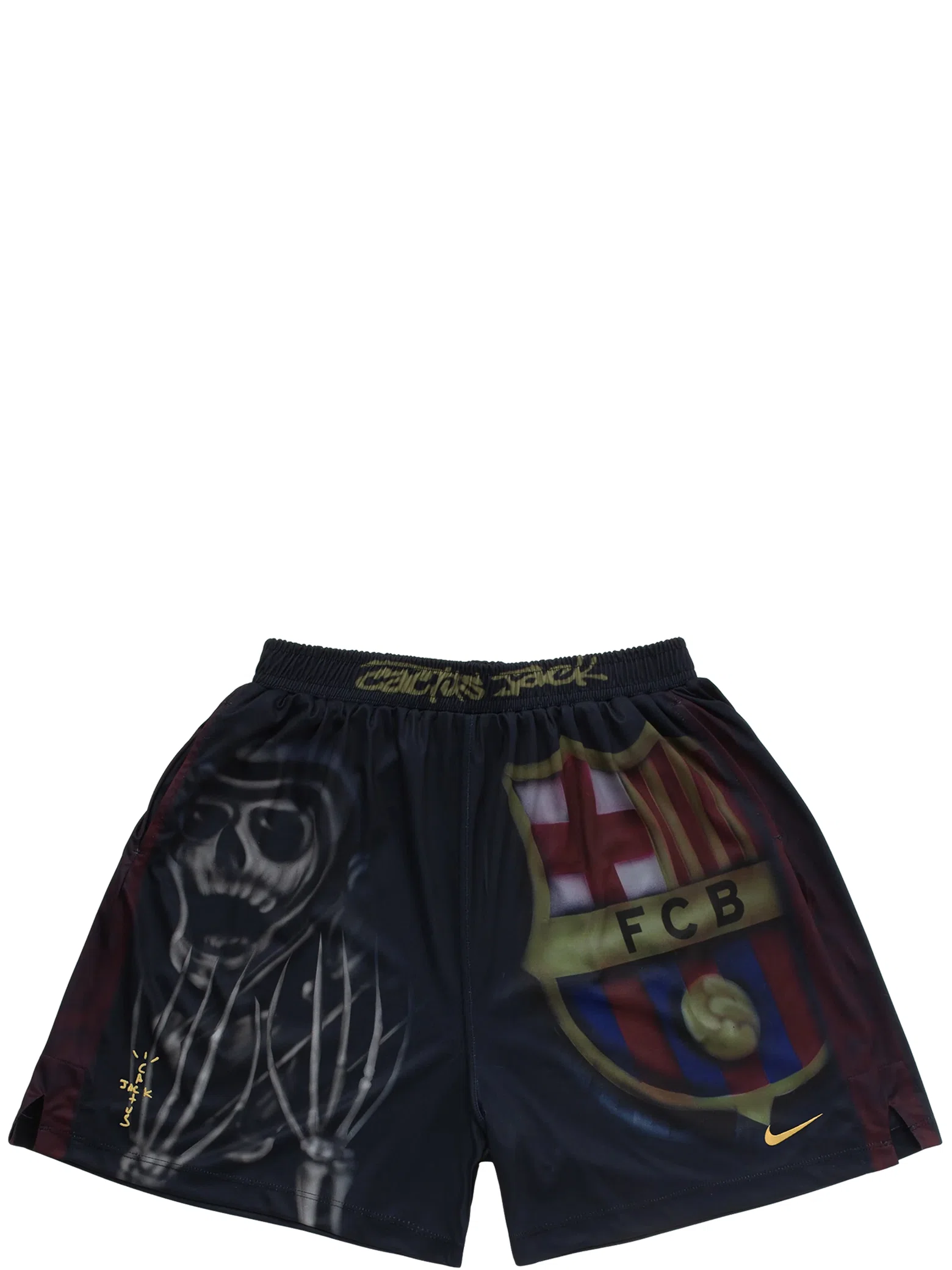 Шорты Travis Scott CJ X NIKE X FCB SKELETON HOME SHORTS | Farsel