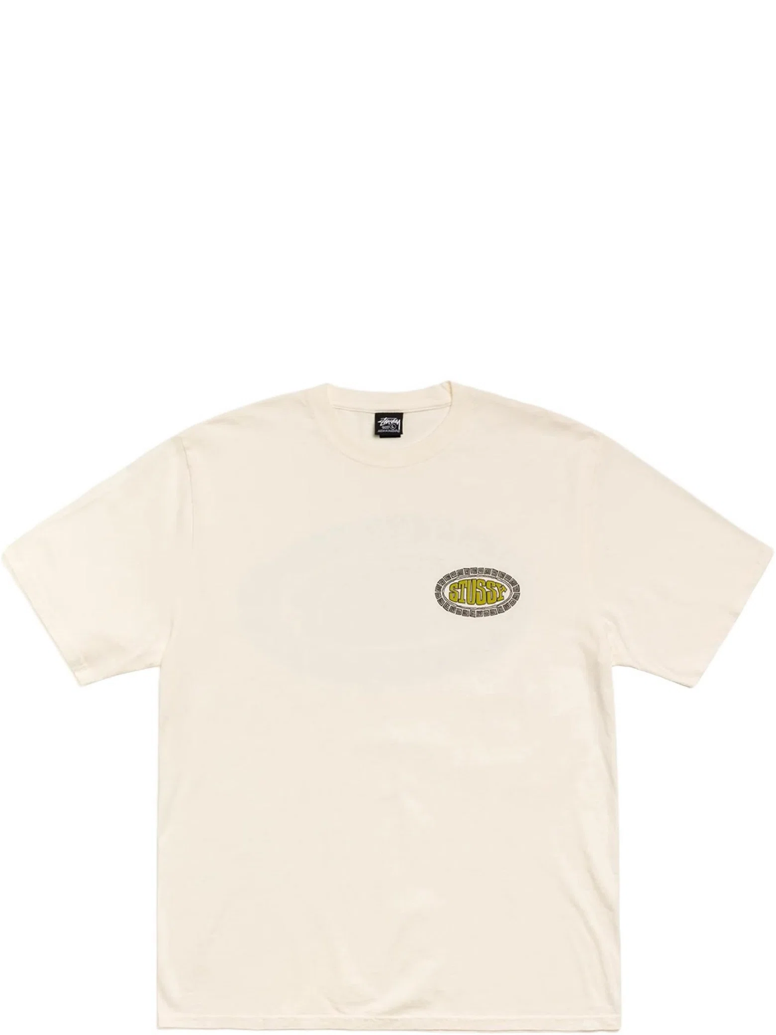 Футболки Stussy Tile Oval Tee Pigment Dyed "Natural" | Farsel