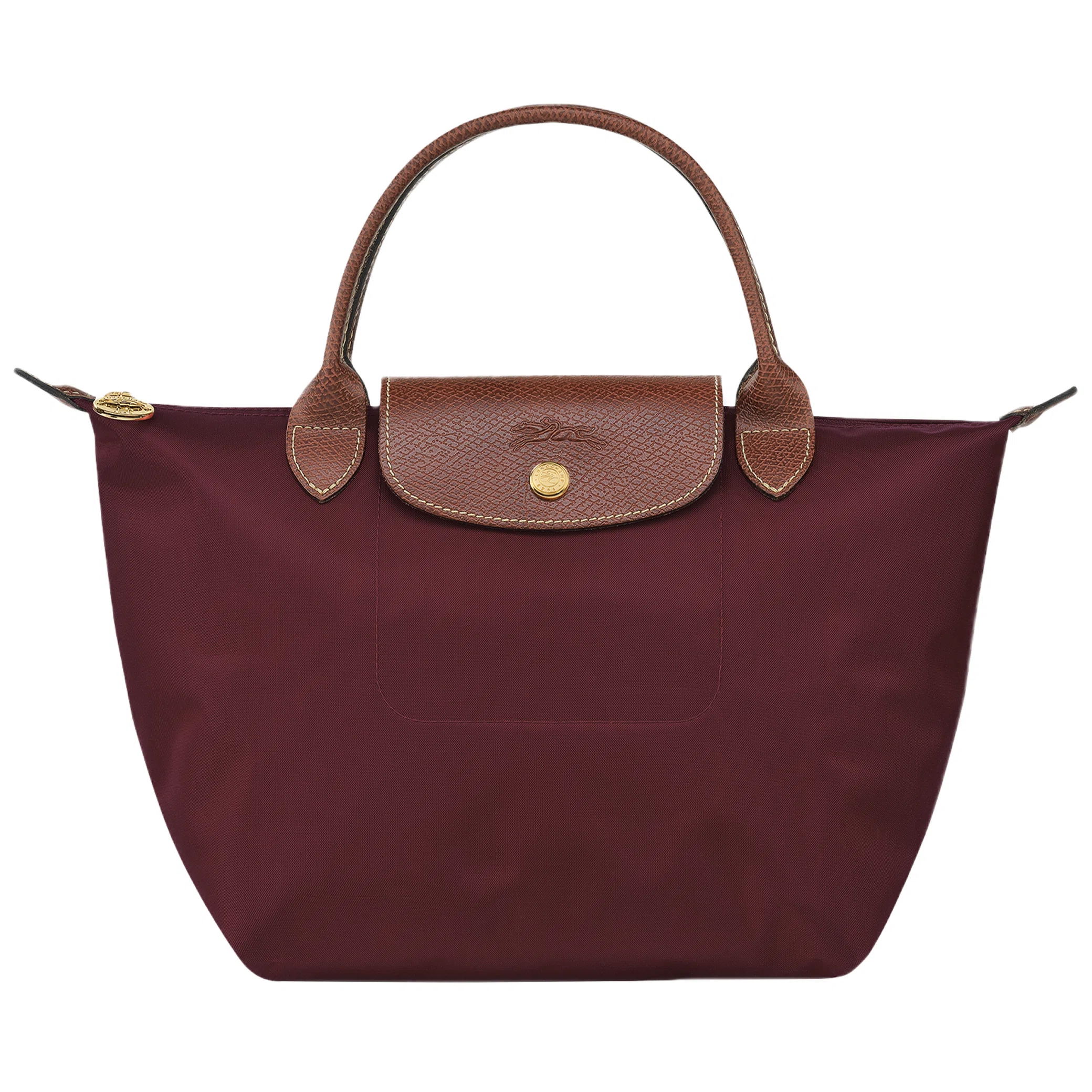 Сумки Longchamp Le Pliage Original Recycled Canvas M Handbag "Burgundy" | Farsel
