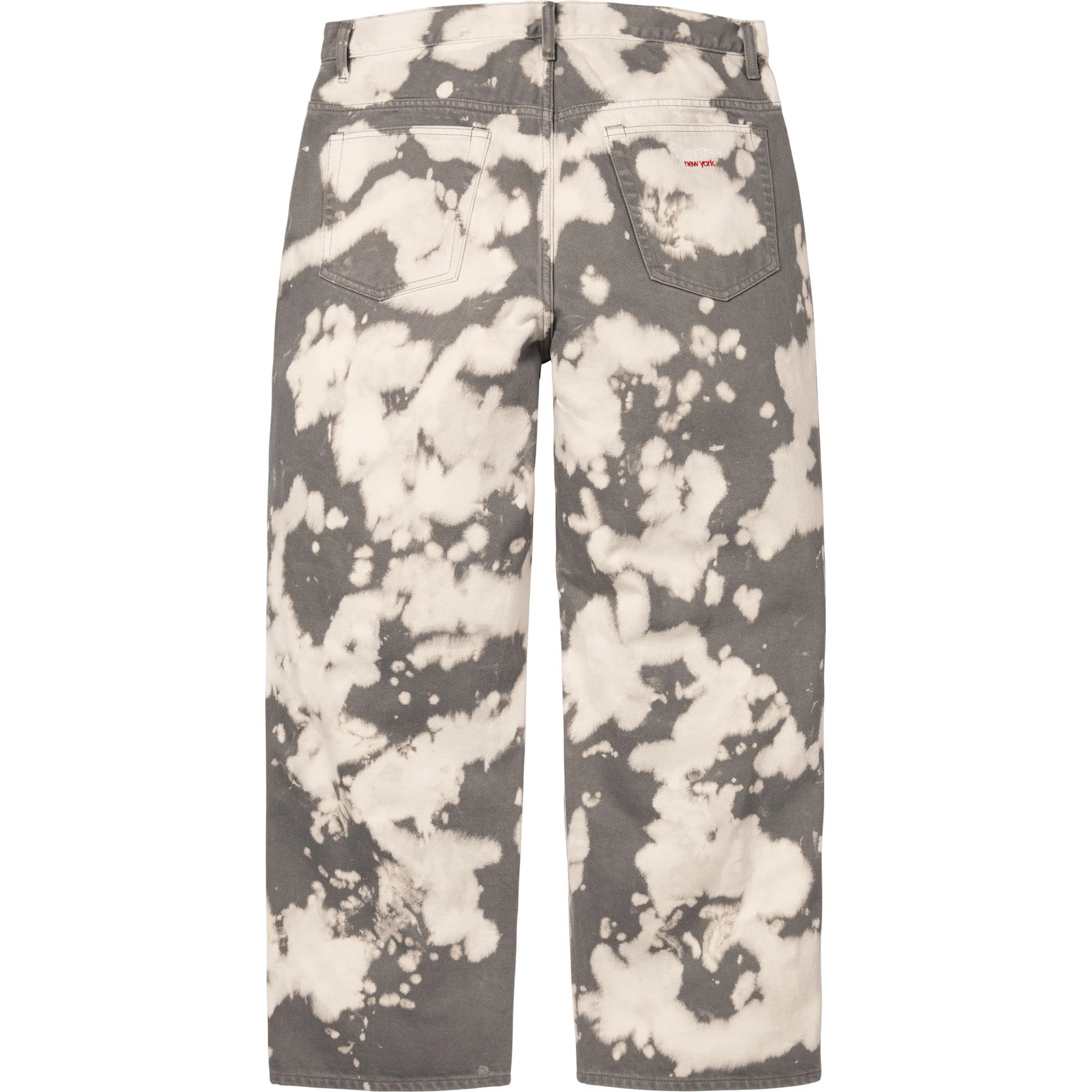 Джинсы Supreme SS25 Baggy Jean "Bleached" | Farsel