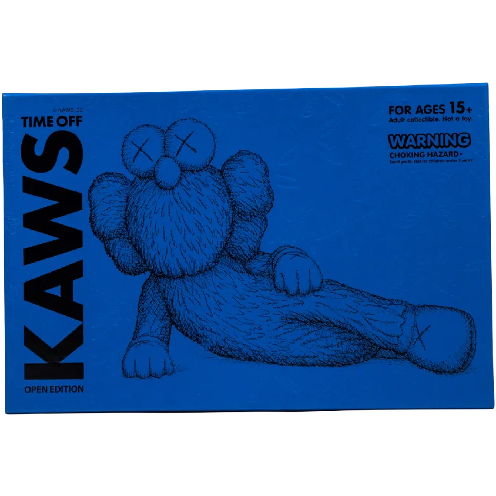 Игрушки Kaws Time Off Vinyl Figure "SS23 - Blue" | Farsel