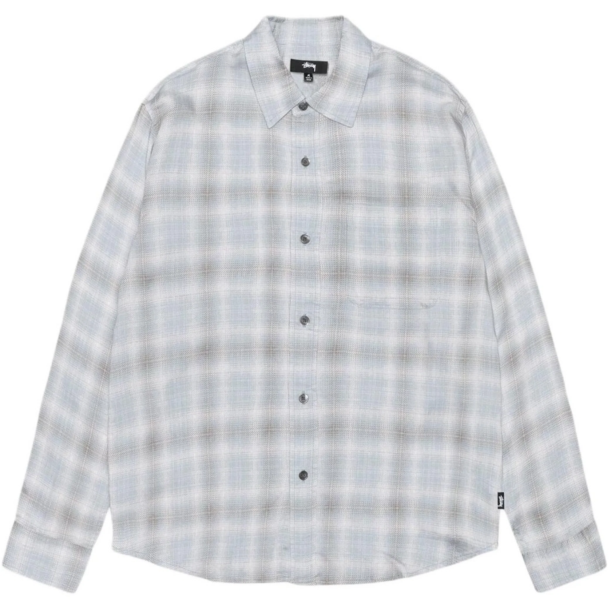 Рубашки Stussy Matthew Printed Shirt "Light Blue" | Farsel