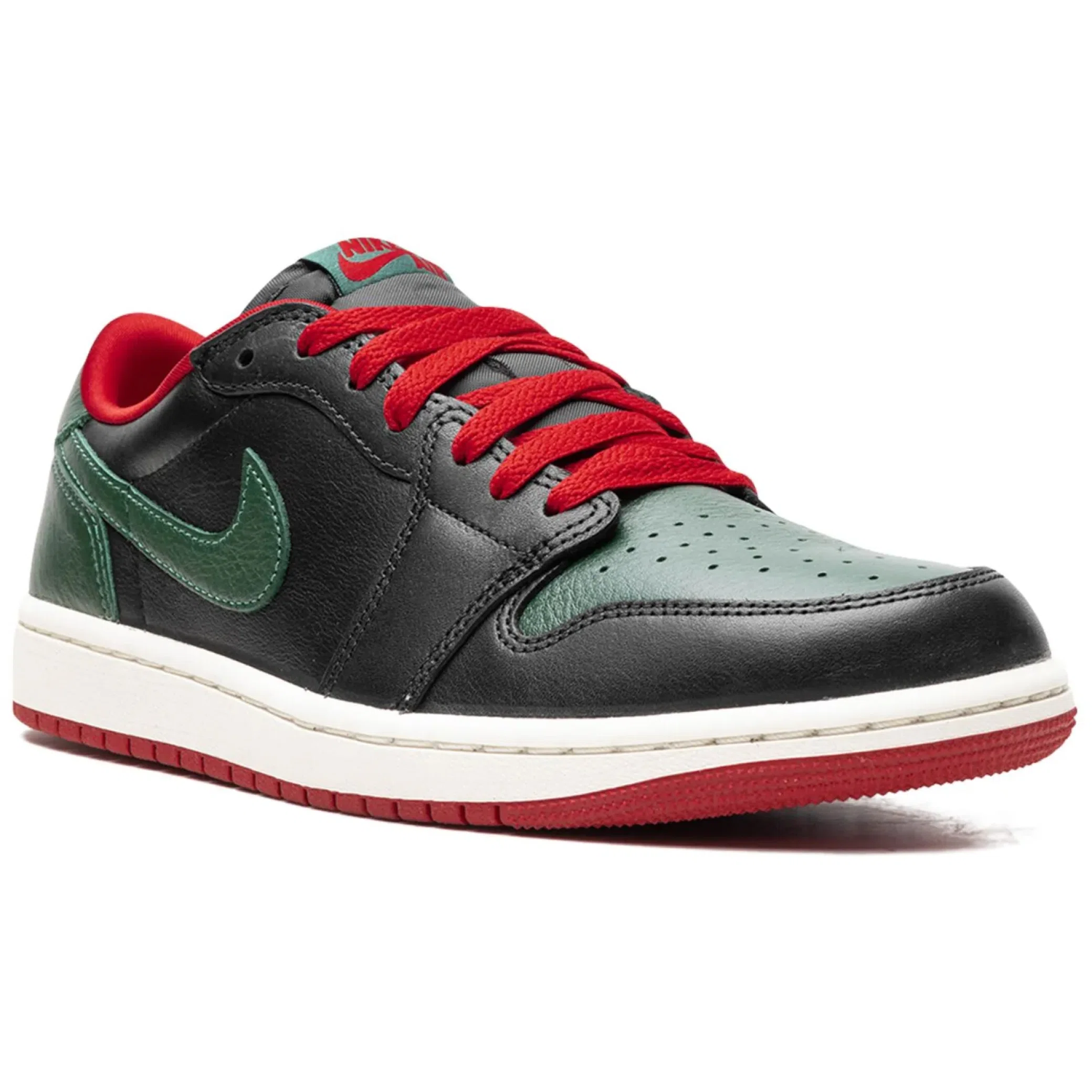  Nike Air Jordan 1 Low Retro OG WMNS "Gorge Green Varsity Red" | Farsel