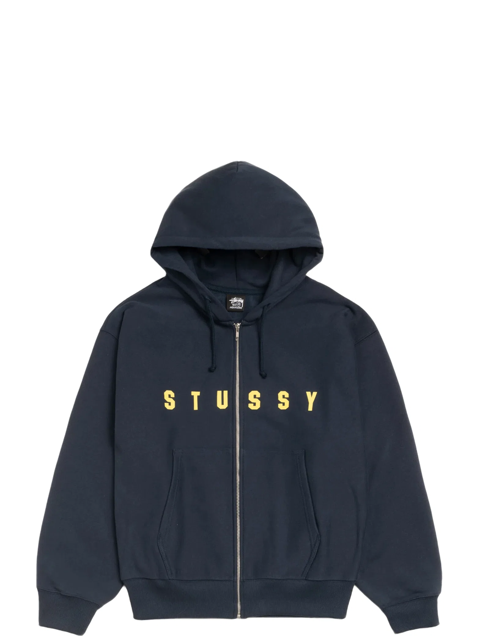 Худи Stussy Lens Zip Hoodie "Navy" | Farsel