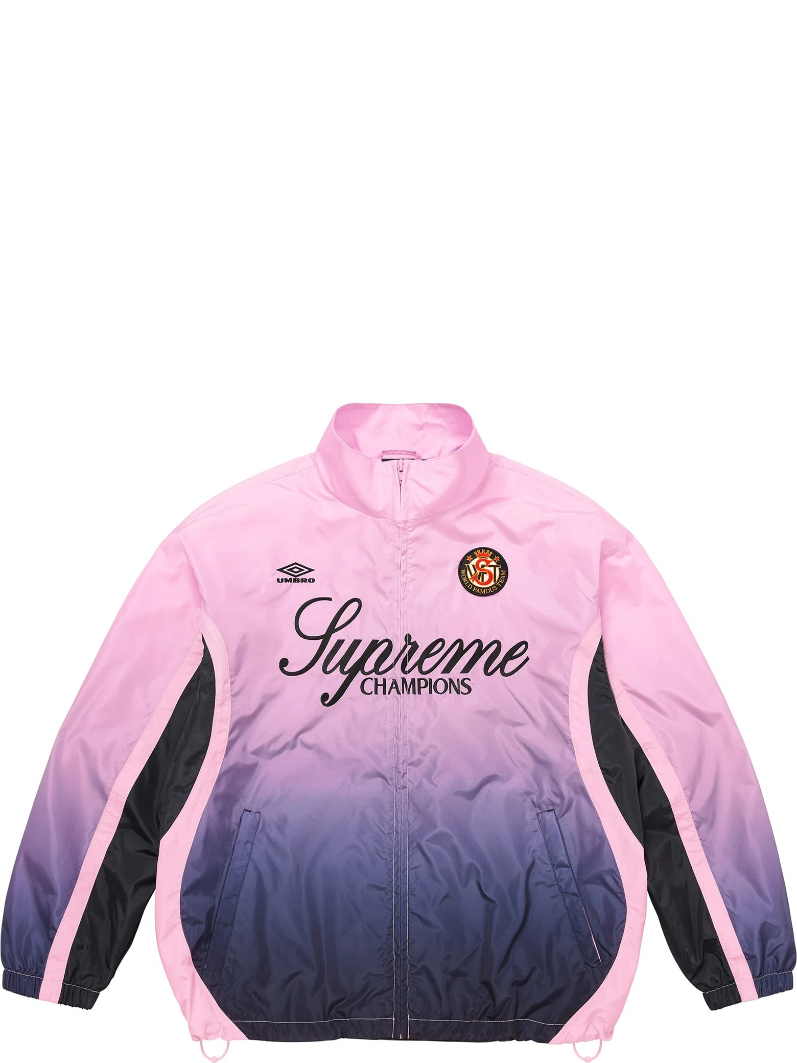 Куртки Supreme FW25 Umbro Gradient Track Jacket "Pink" | Farsel
