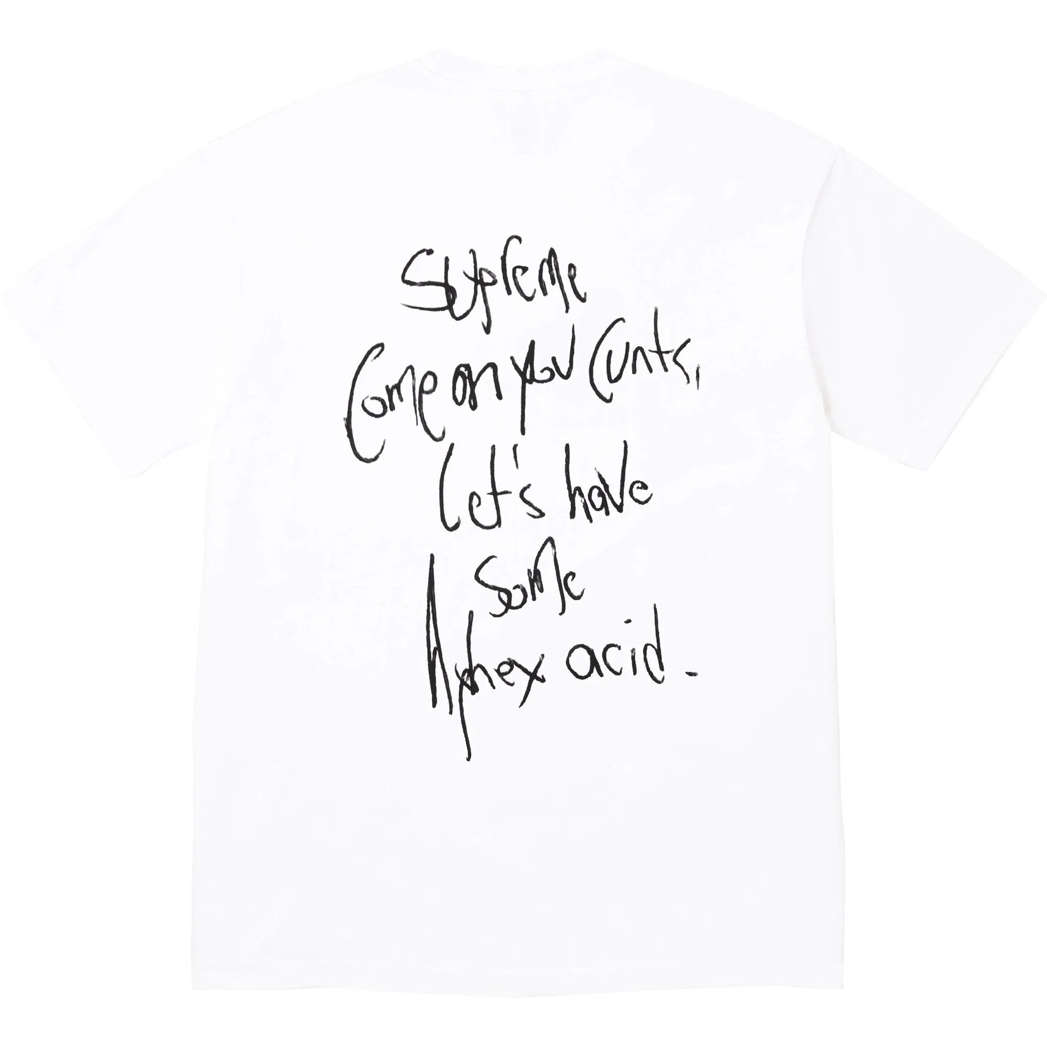 Футболки Supreme SS25 Aphex Twin Windowlicker Week1 Tee "White" | Farsel