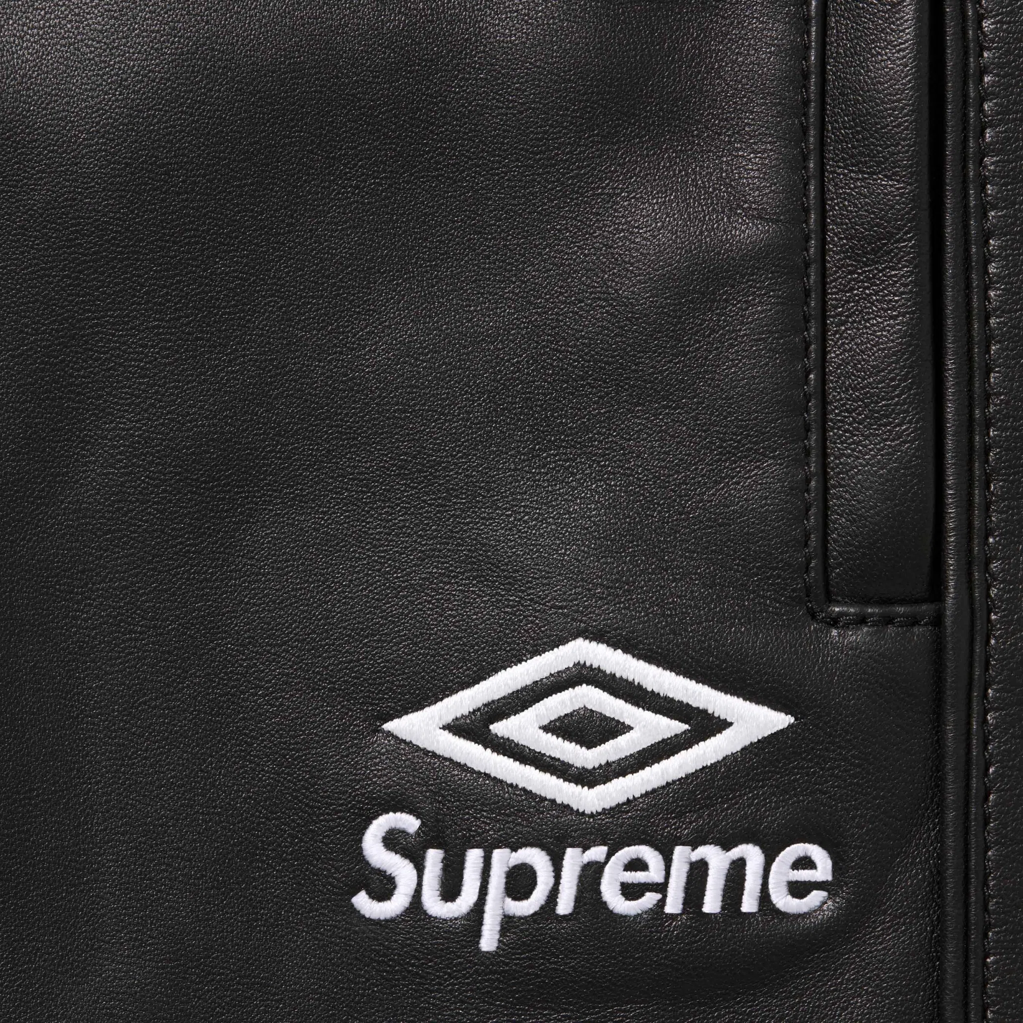 Supreme FW25 Umbro Leather Track Pant "Black" | Farsel