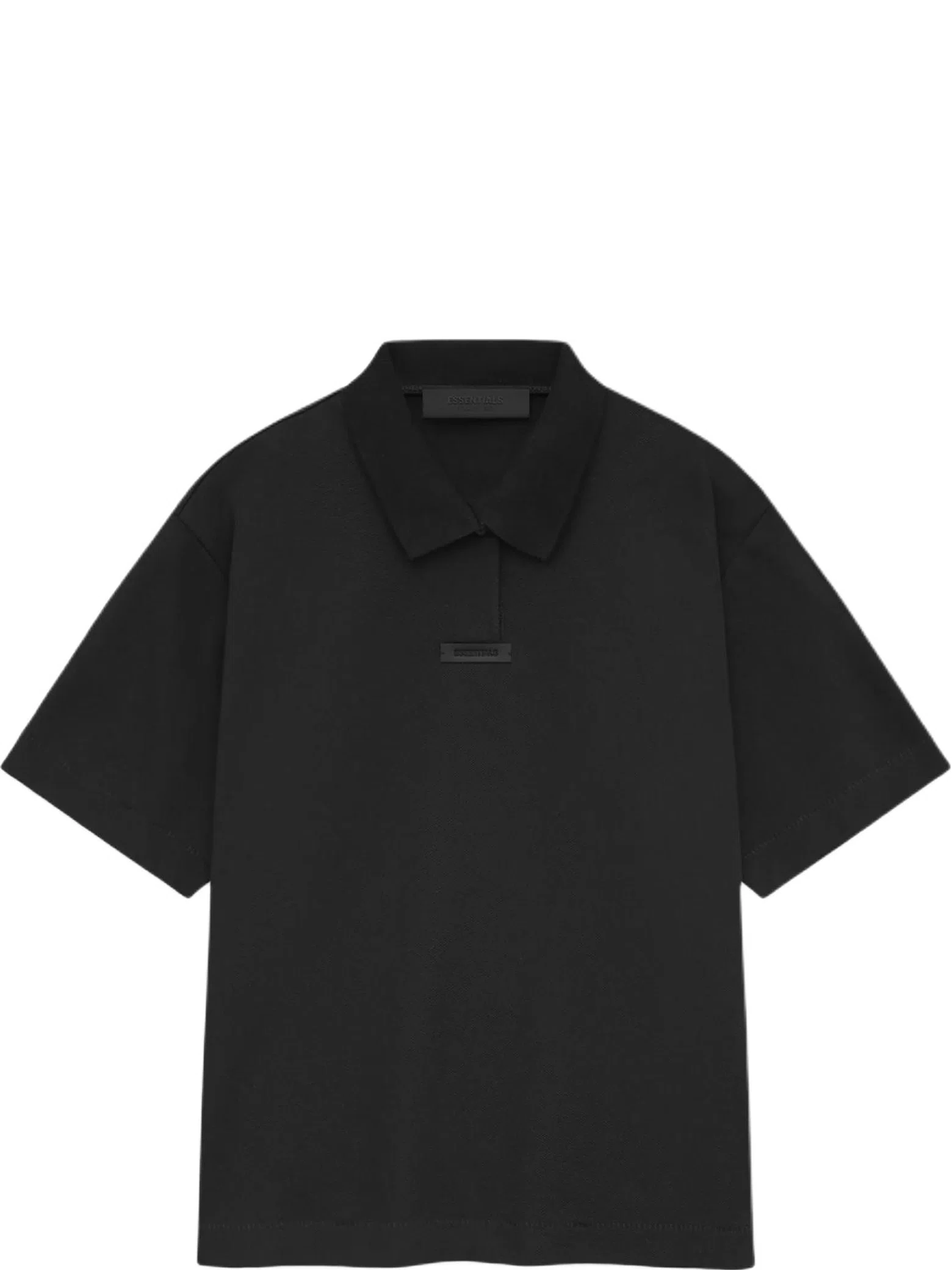 Футболки Fear of God FW24 Essentials Pique Polo "Black" | Farsel