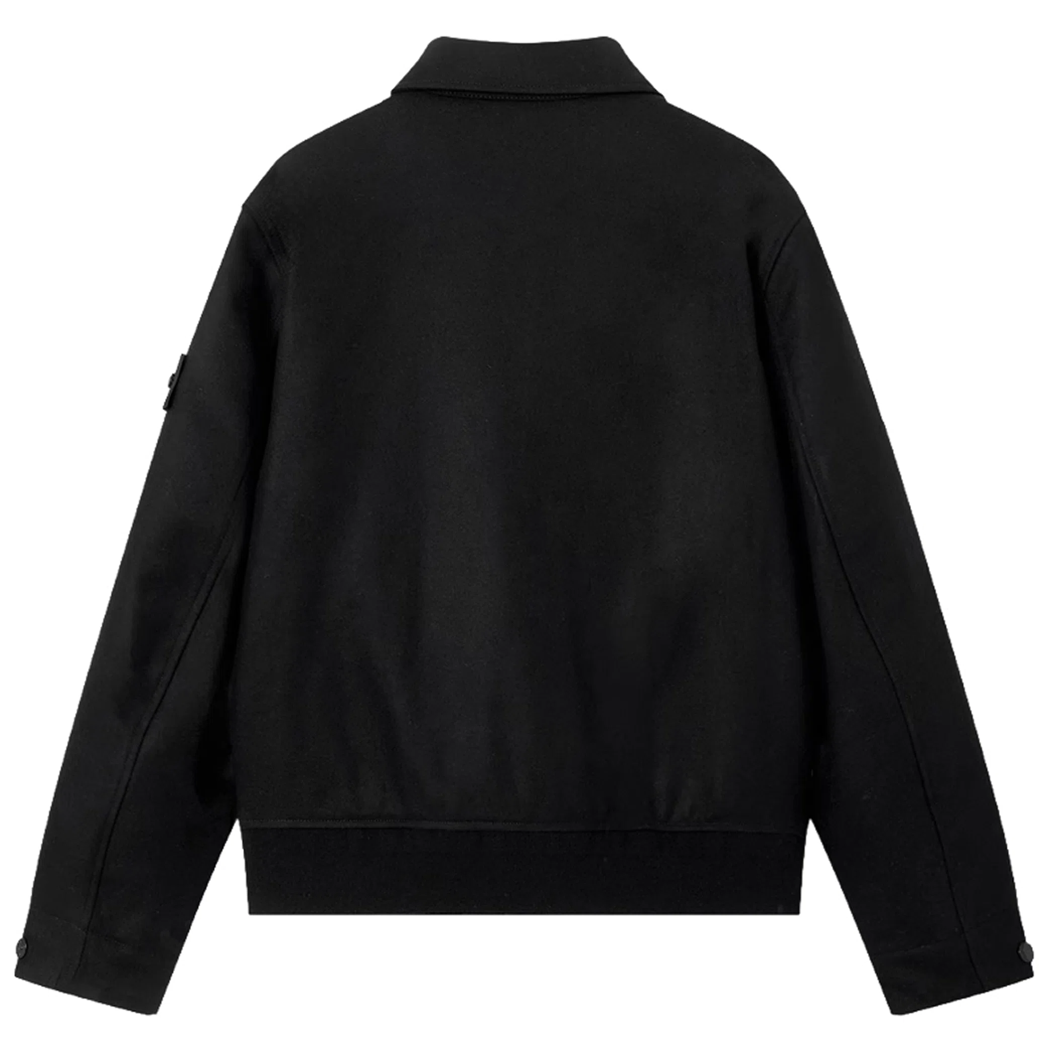 Куртки Stone Island Wool Nylon Flannel S.i. Ghost "Black" | Farsel
