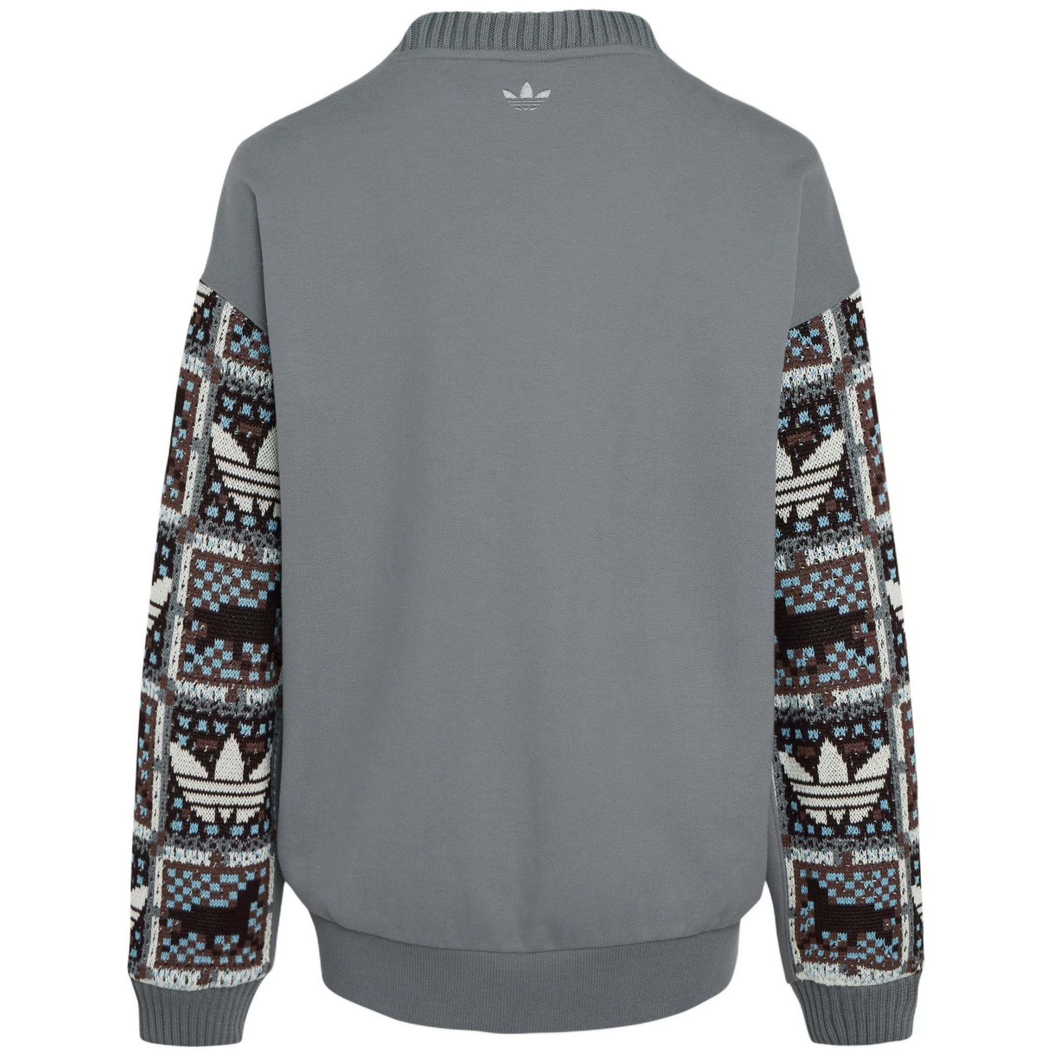 Свитшоты Adidas Originals Crafted Crewneck Sweatshirt "Grey Three" | Farsel