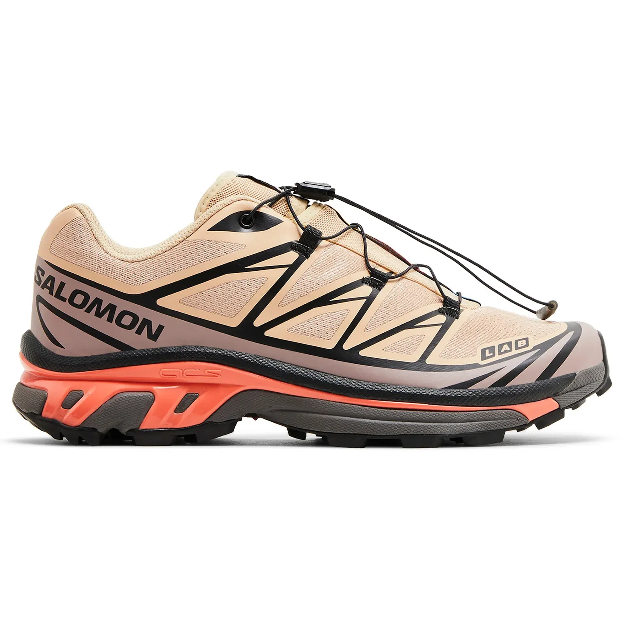 Кроссовки Salomon XT-6 "Hazelnut Quail Living Coral" | Farsel