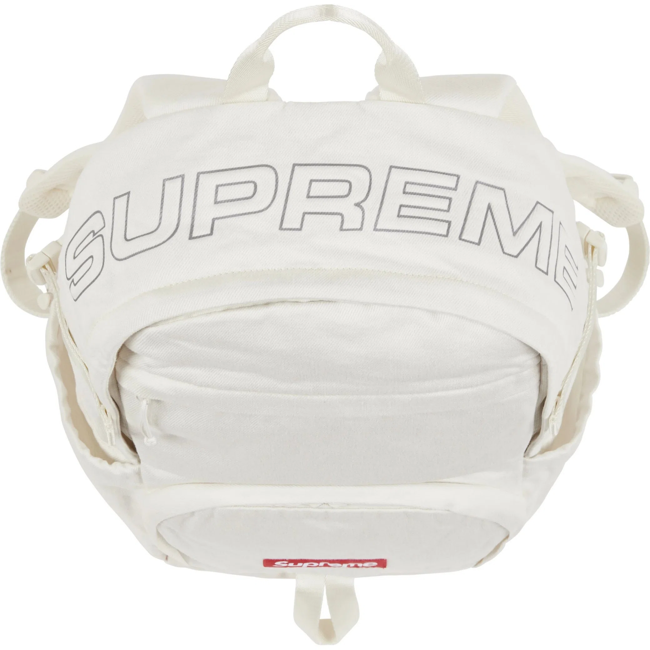  Supreme FW25 Denim Backpack "White" | Farsel