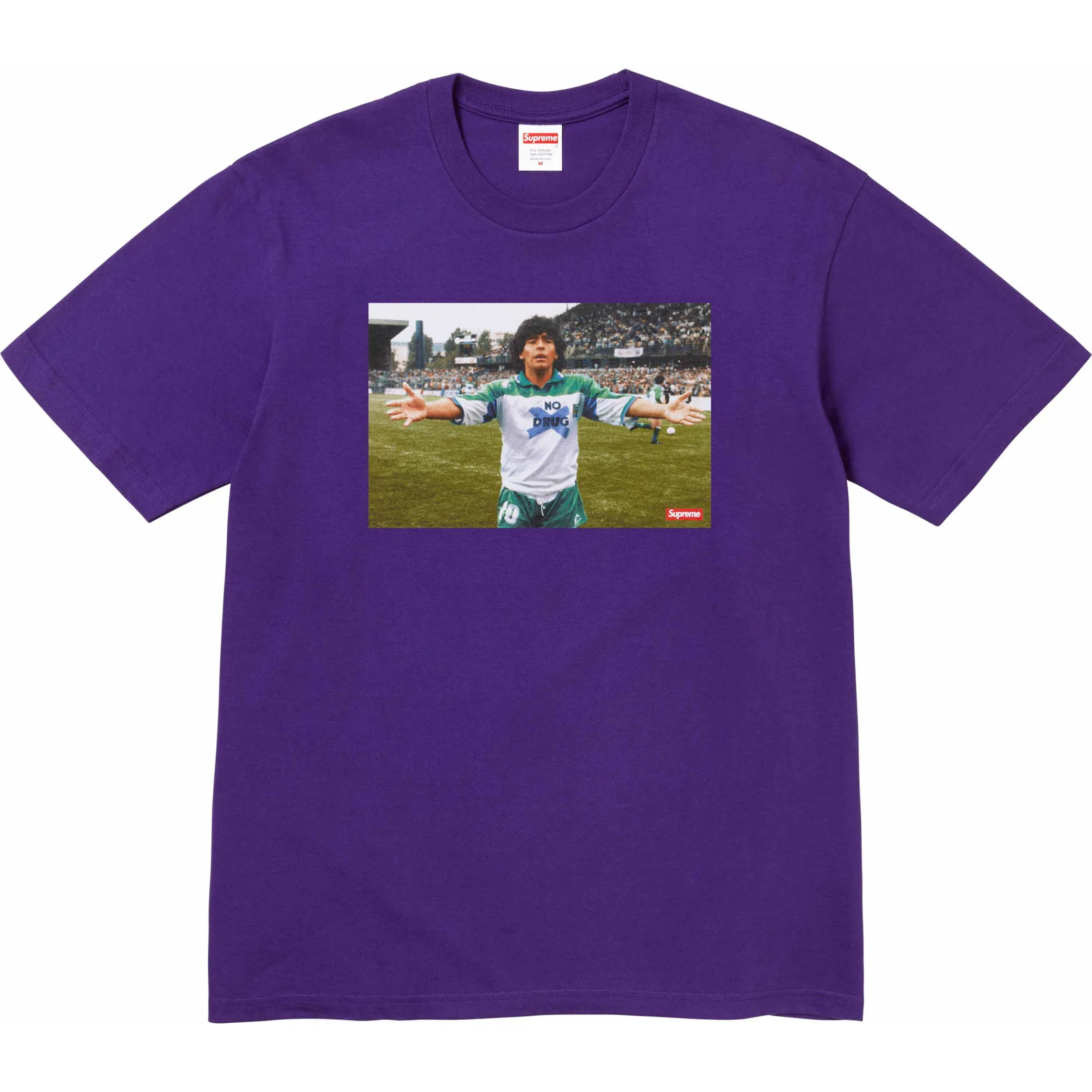 Футболки Supreme SS24 Maradona Tee "Purple" | Farsel