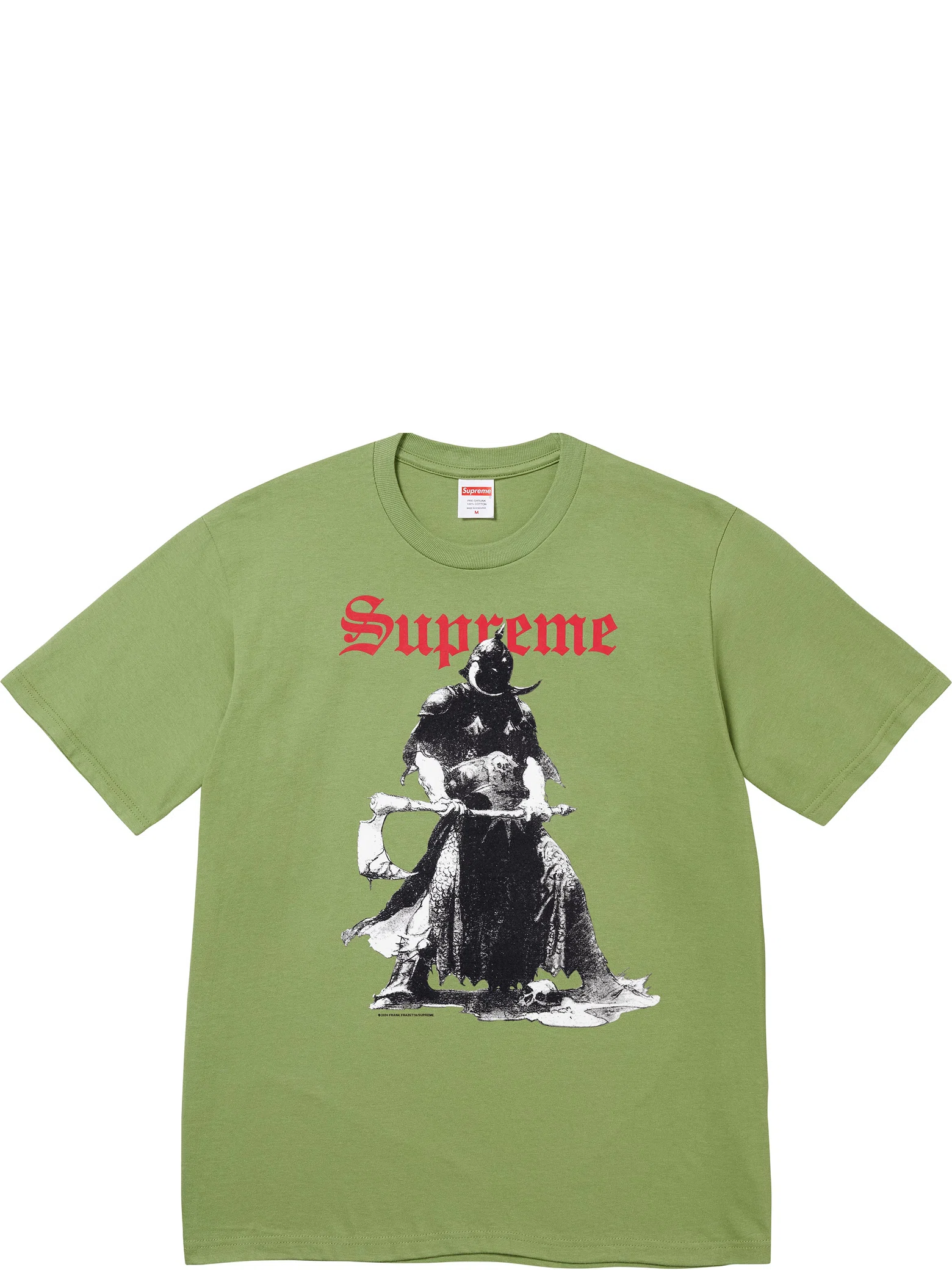 Футболки Supreme FW24 Frank Frazetta Destruction Tee "Moss" | Farsel
