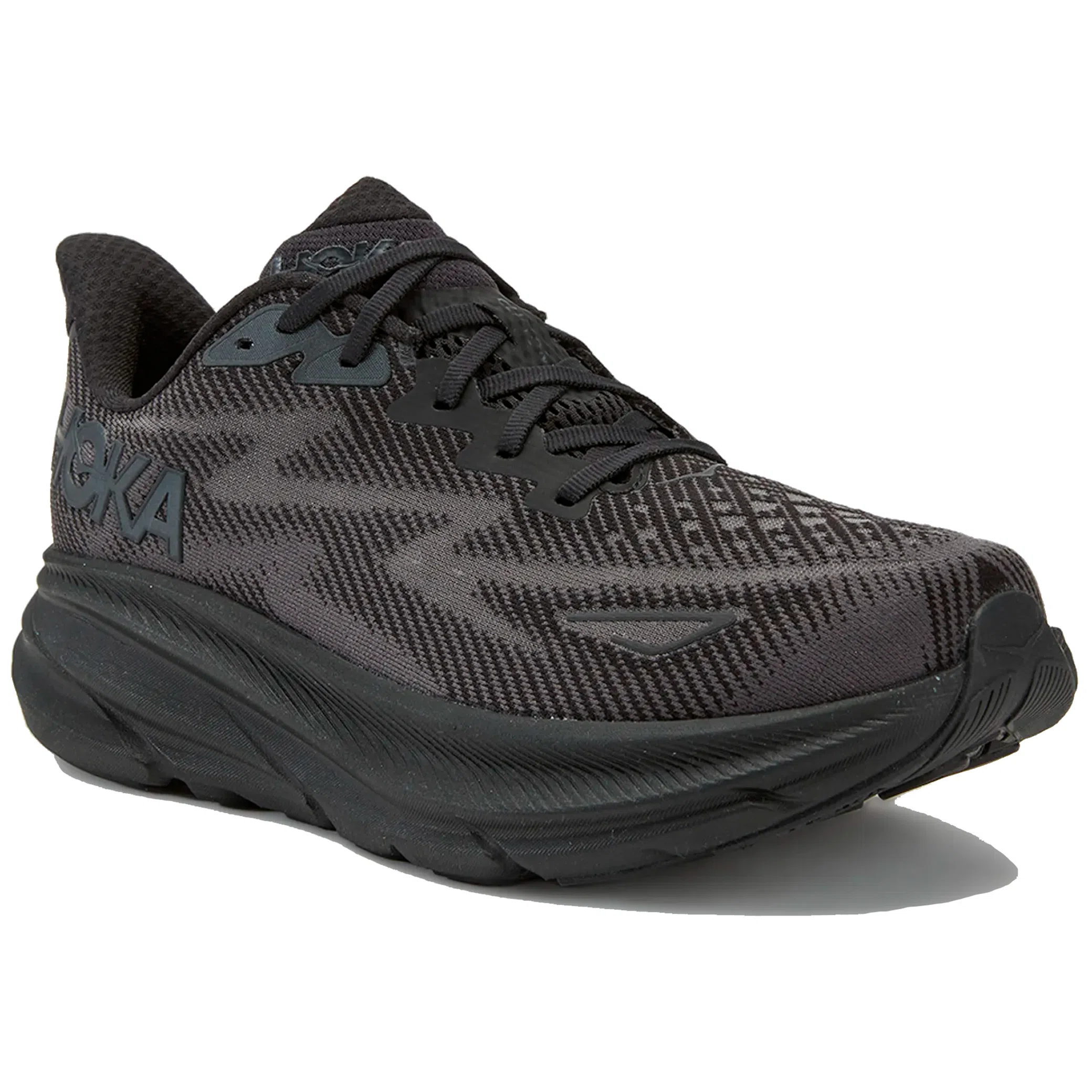 Кроссовки HOKA Clifton 9 Wide "Triple Black" | Farsel