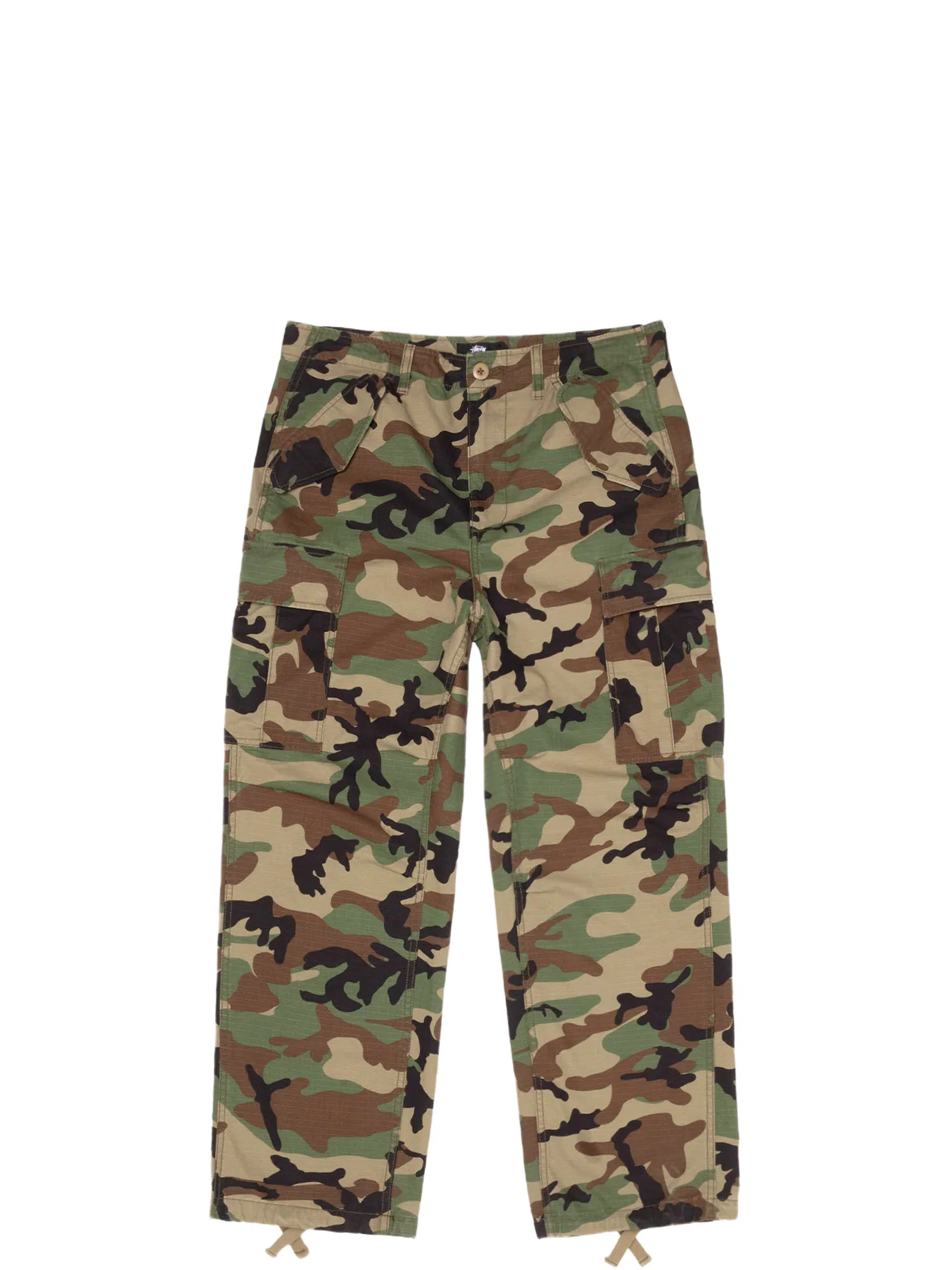 Штаны Stussy Cargo Pant "Woodland Camo" | Farsel