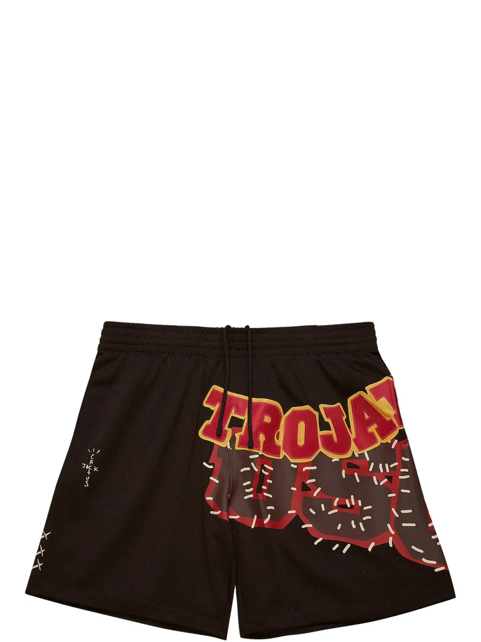 Шорты Travis Scott SS24 Mitchell & Ness University Of Southern California Shorts "Brown" | Farsel