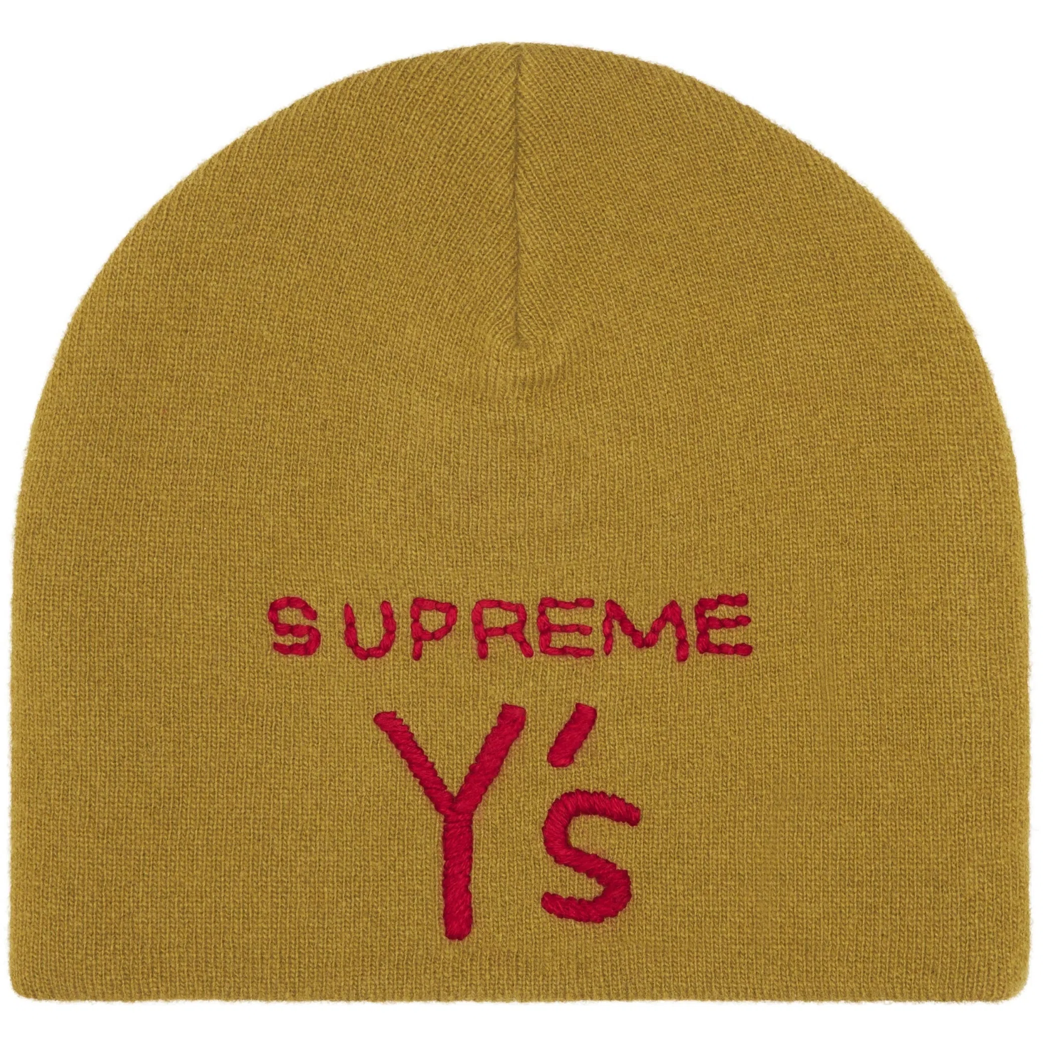 Шапки Supreme FW25 Y’s by Yohji Yamamoto Skull Beanie "Olive" | Farsel