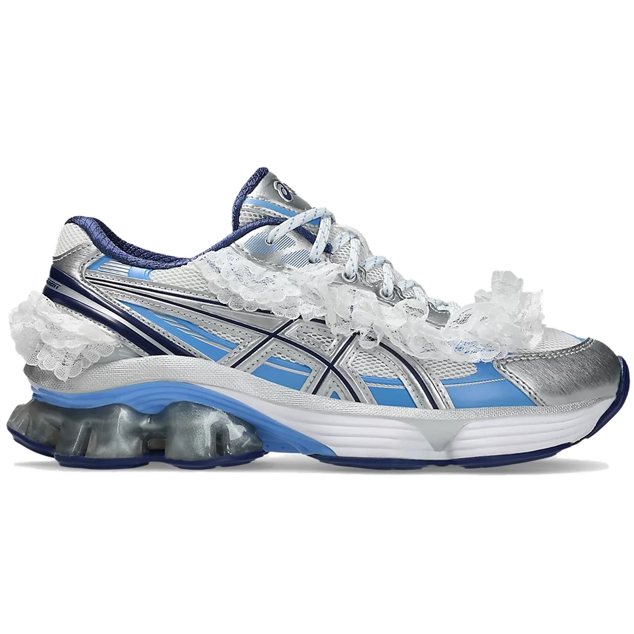 Кроссовки Asics SHUSHU Tong x Gel Kinetic Fluent "White Dive Blue" | Farsel