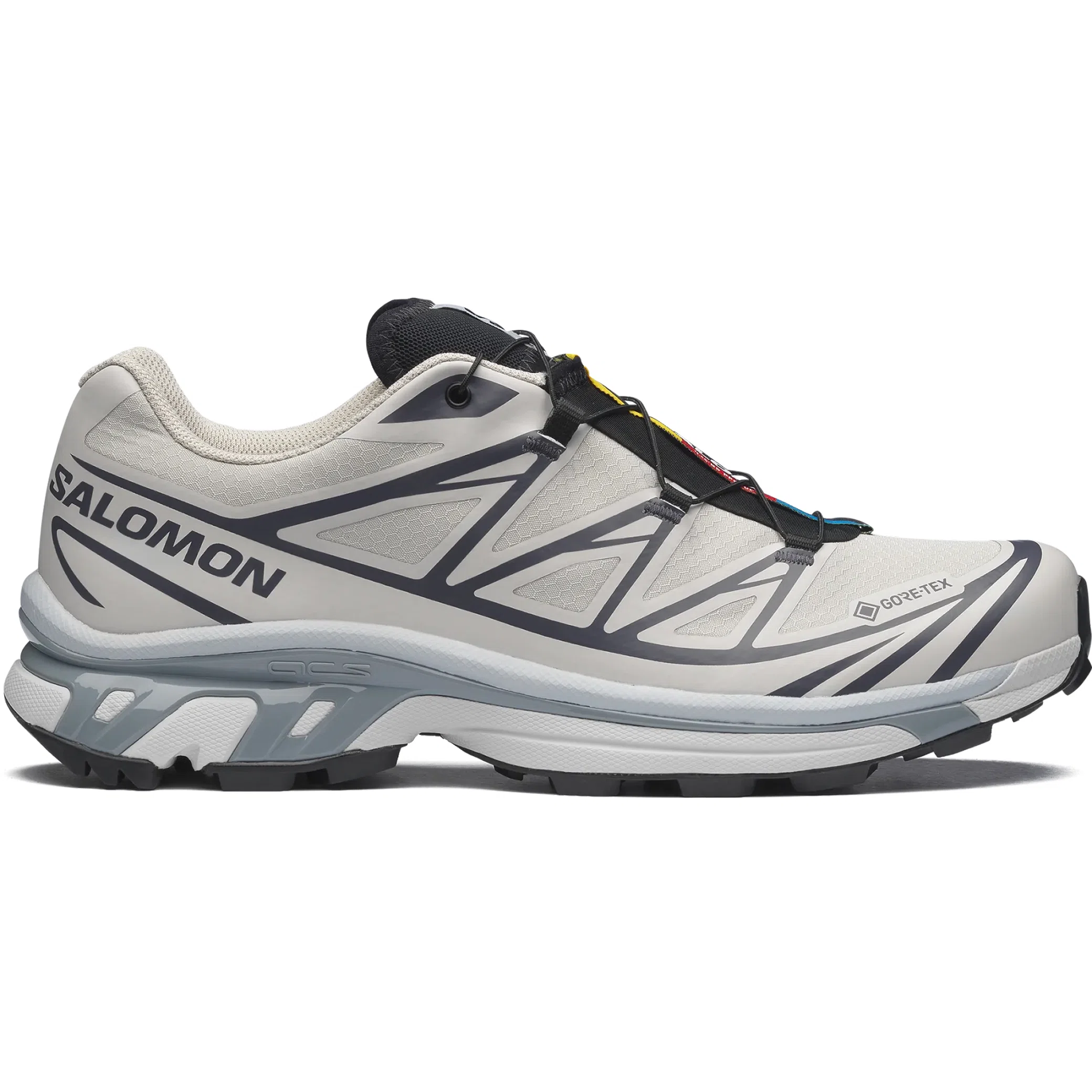 Кроссовки Salomon XT-6 Gore-Tex "Silver Cloud Black" | Farsel