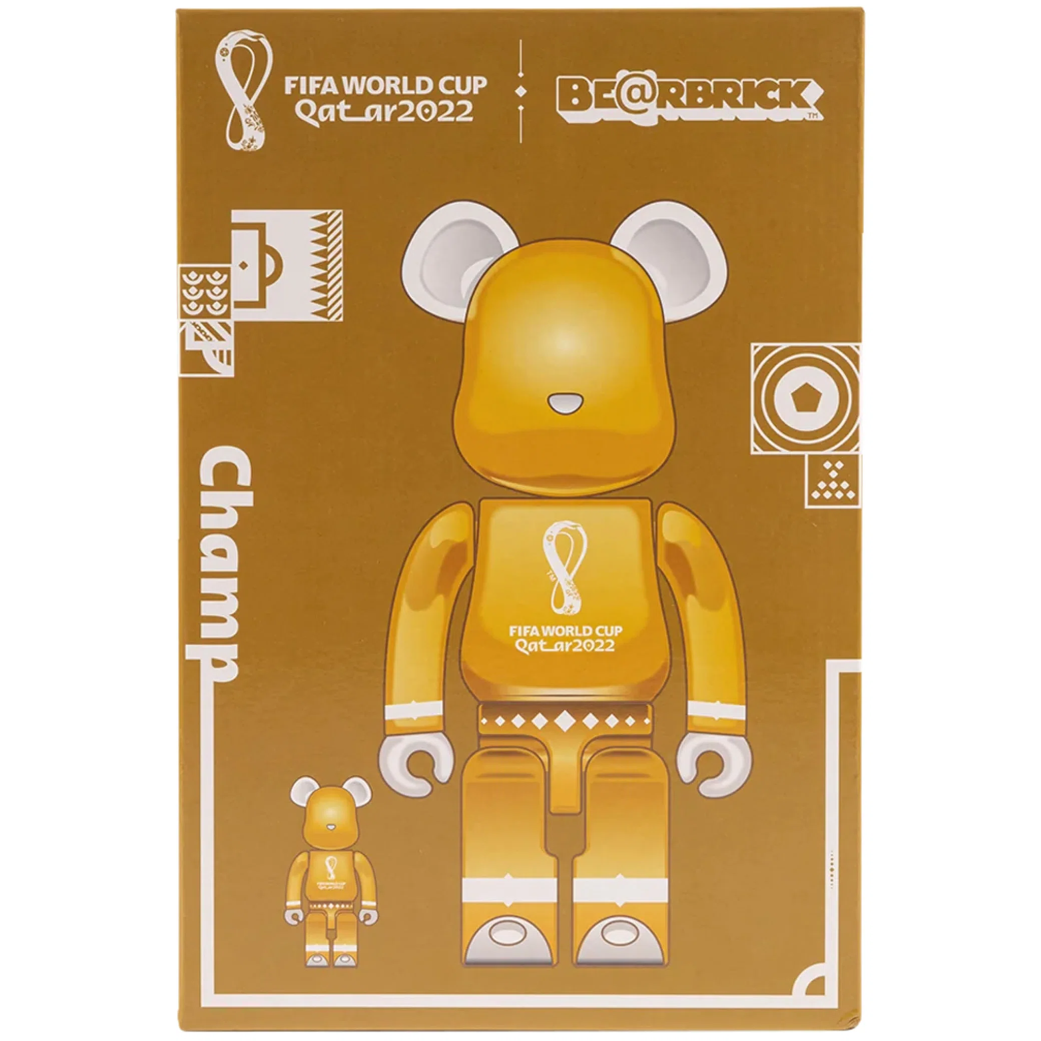 Игрушки Medicom Toy FIFA World Cup Qatar 2022 "100% & 400% Set" | Farsel