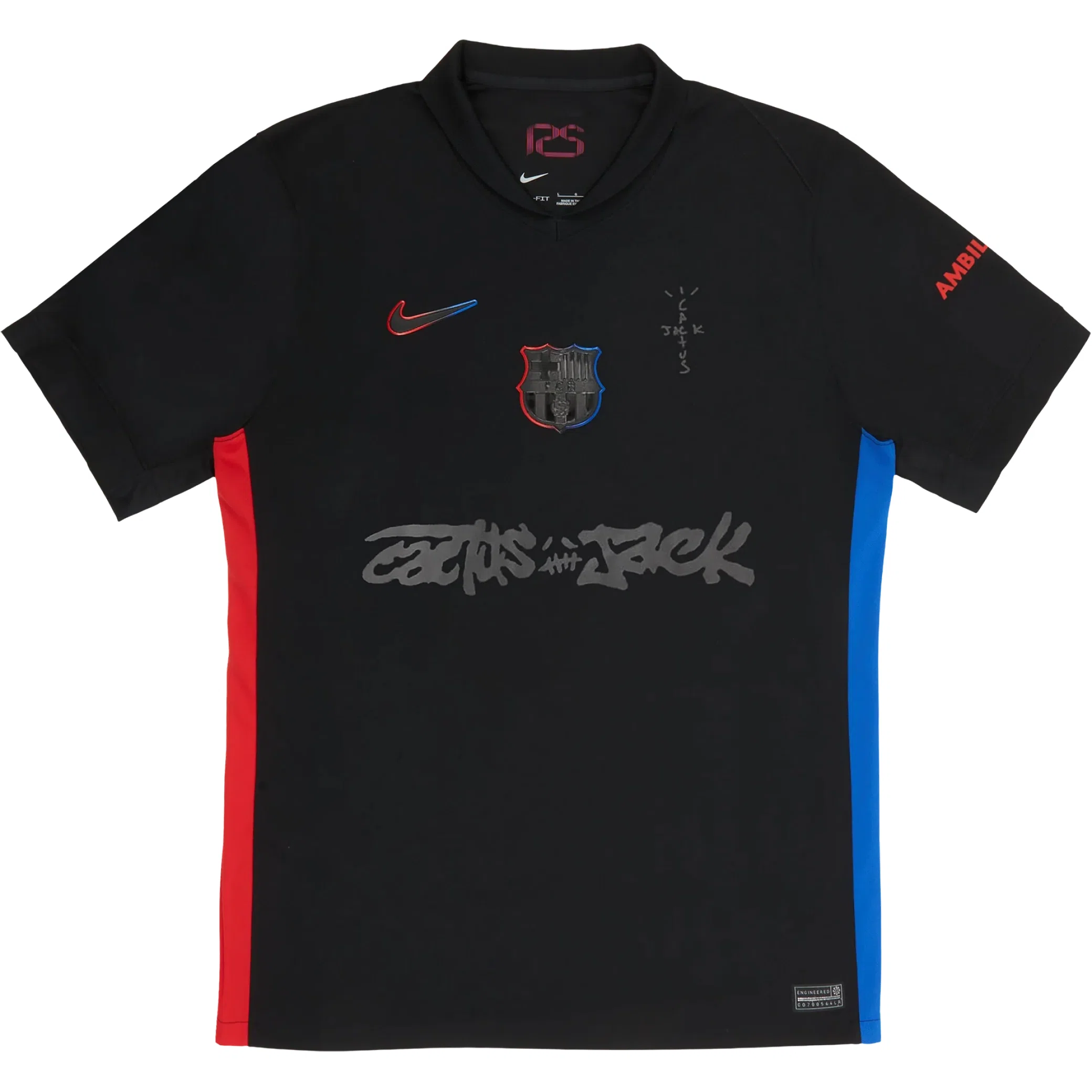 Футболки Travis Scott CJ x FCB 2024/25 MATCH AWAY JERSEY | Farsel