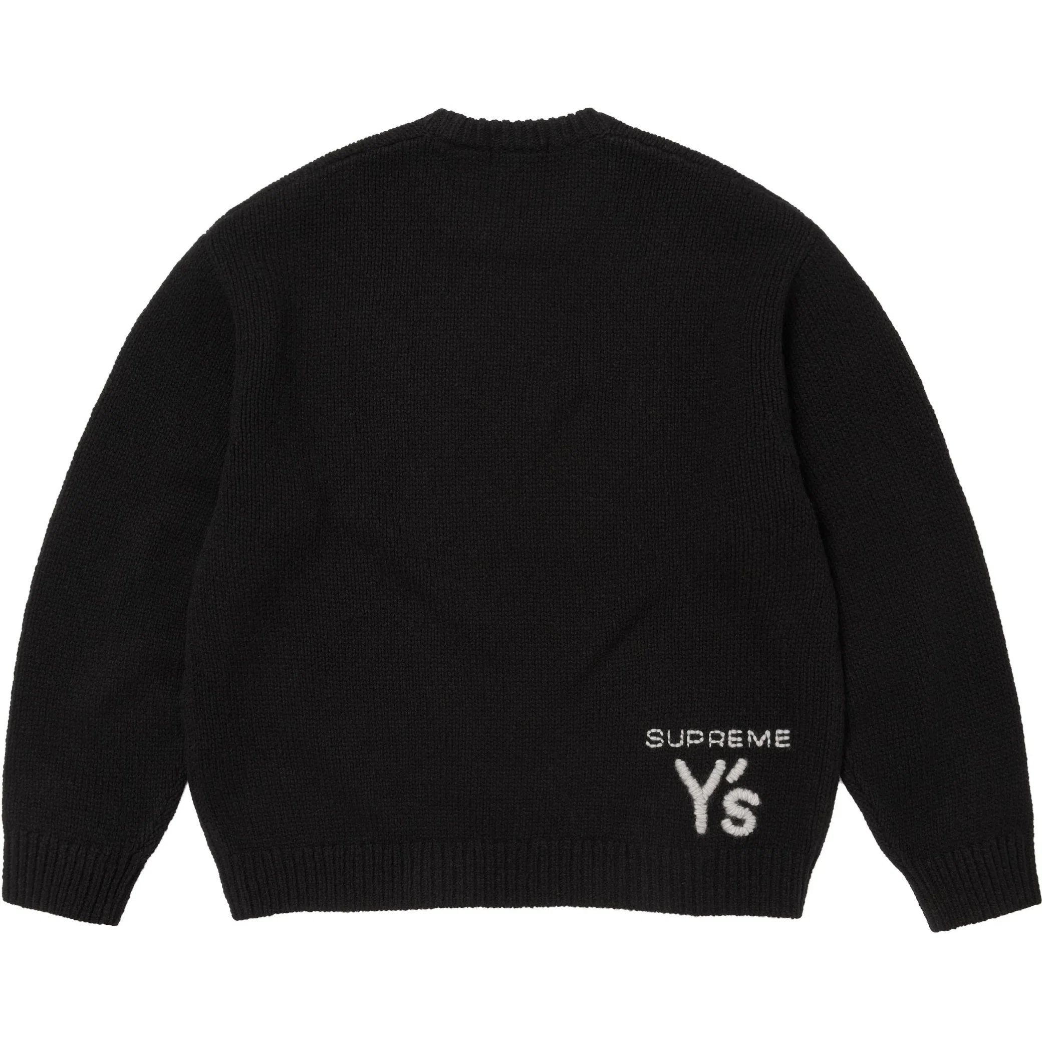 Свитеры Supreme FW25 Y’s by Yohji Yamamoto Sweater "Black" | Farsel