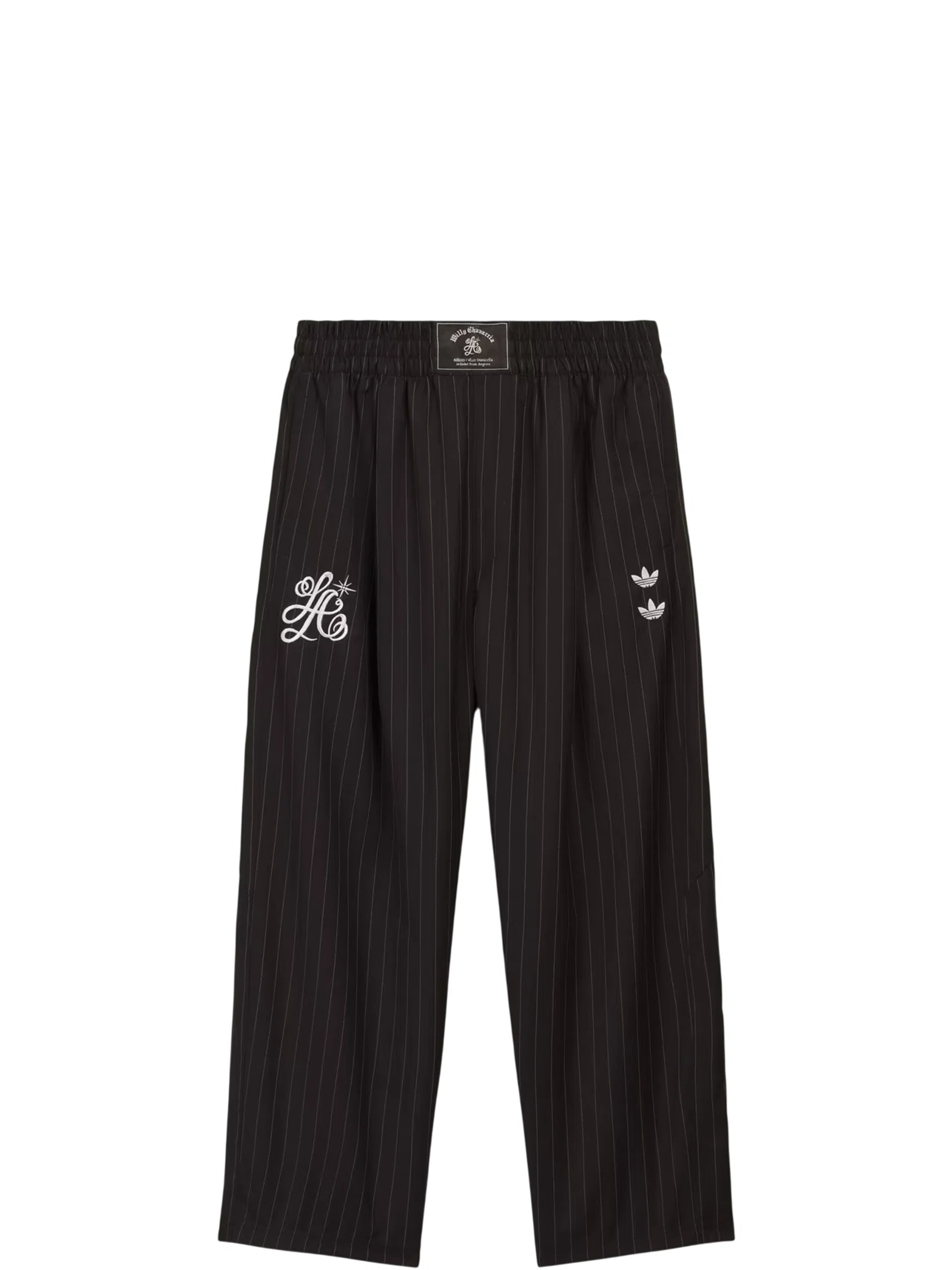 Штаны Adidas Willy Chavarria Pinstripe Track Pant "Black" | Farsel