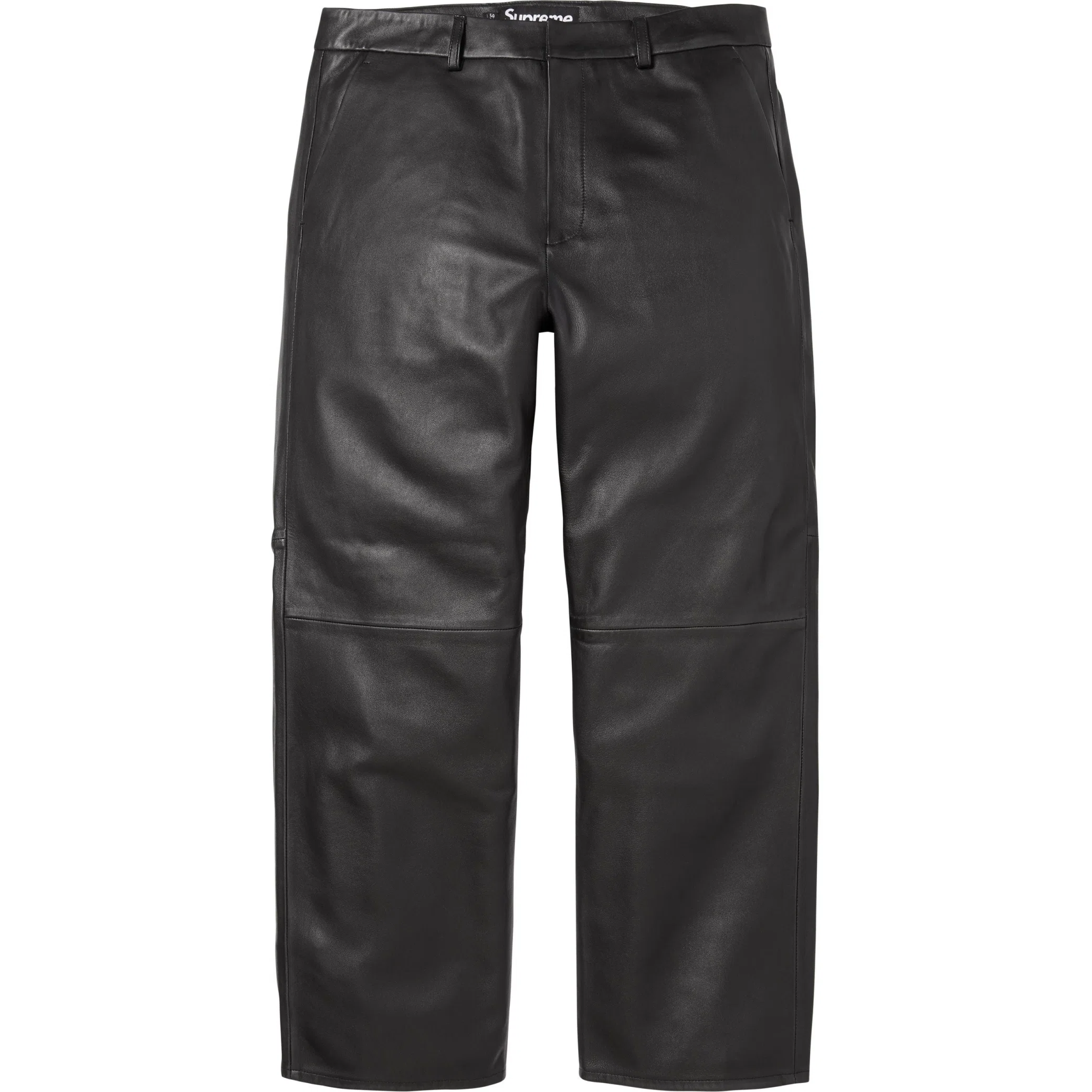  Supreme FW25 Leather Trouser "Black" | Farsel