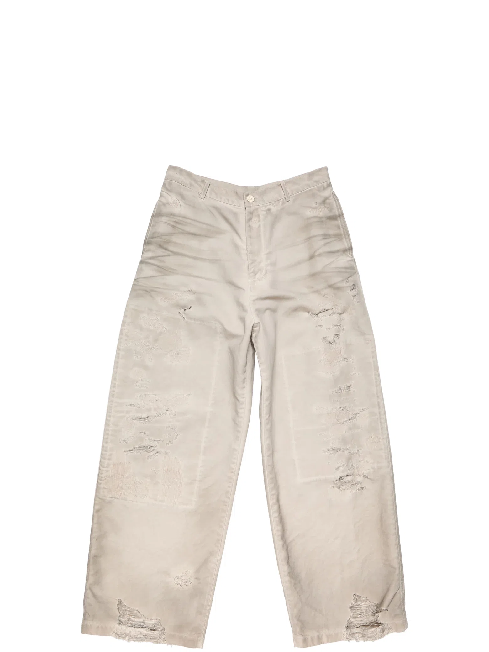 Штаны Acne Studios Mended Trousers Regular Fit "Light Taupe" | Farsel