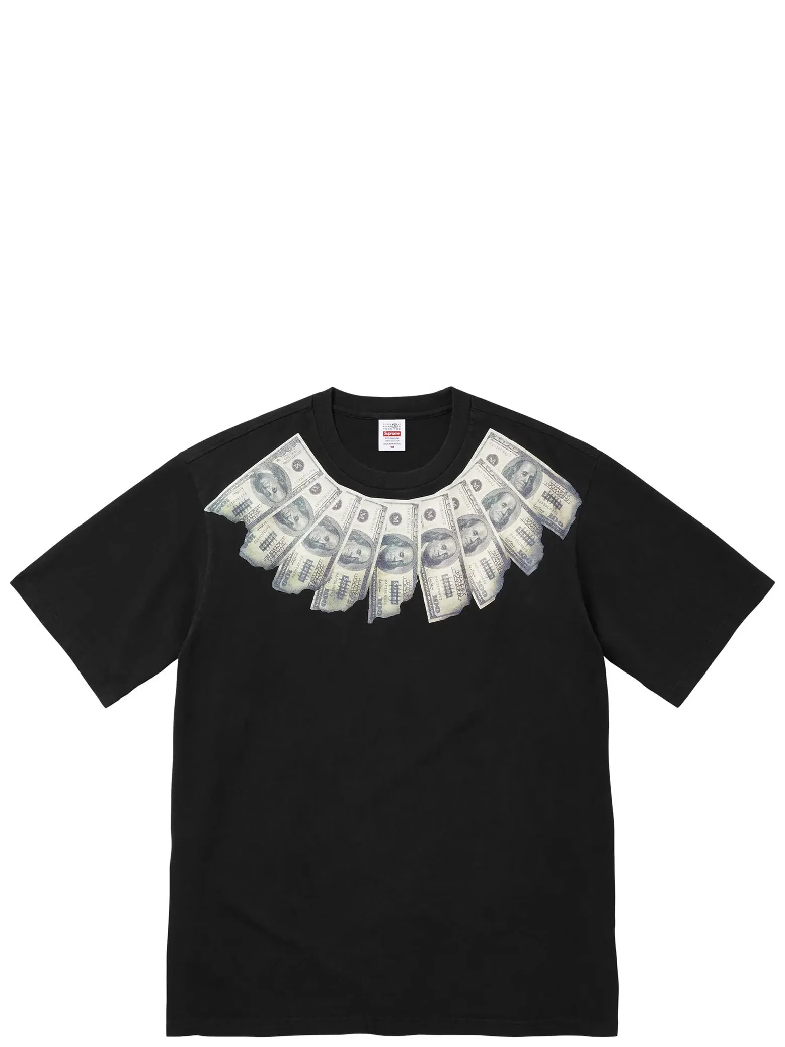 Футболки Supreme SS26 MM6 Maison Margiela x Money Short-Sleeve Top "Black" | Farsel