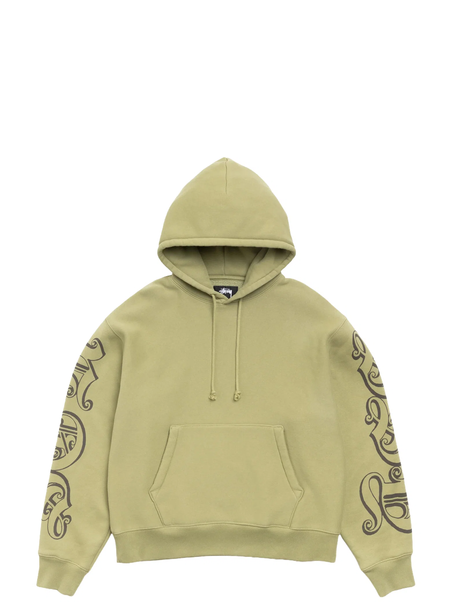 Худи Stussy Motif Print Hoodie "Moss" | Farsel