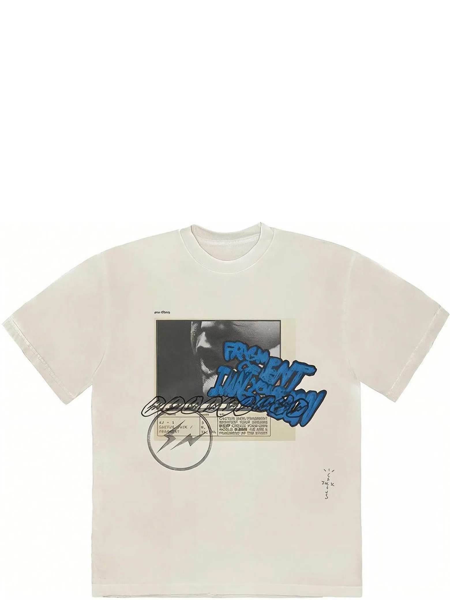 Футболки Travis Scott FW21 Fragment Manifest Tee "White" | Farsel