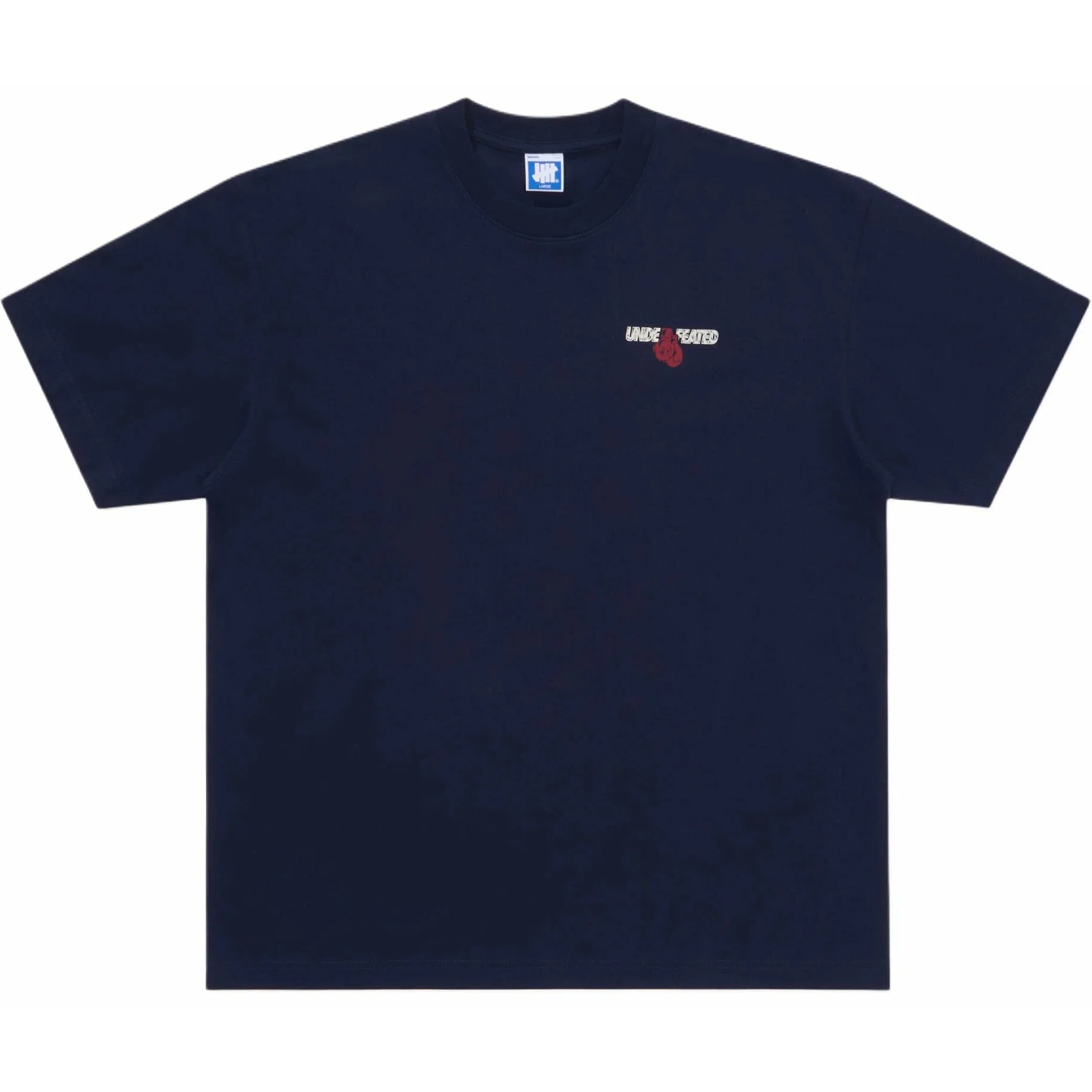 Футболки Undefeated SS26 Five-Stripe Boxing Glove Logo T-Shirt "Navy" | Farsel