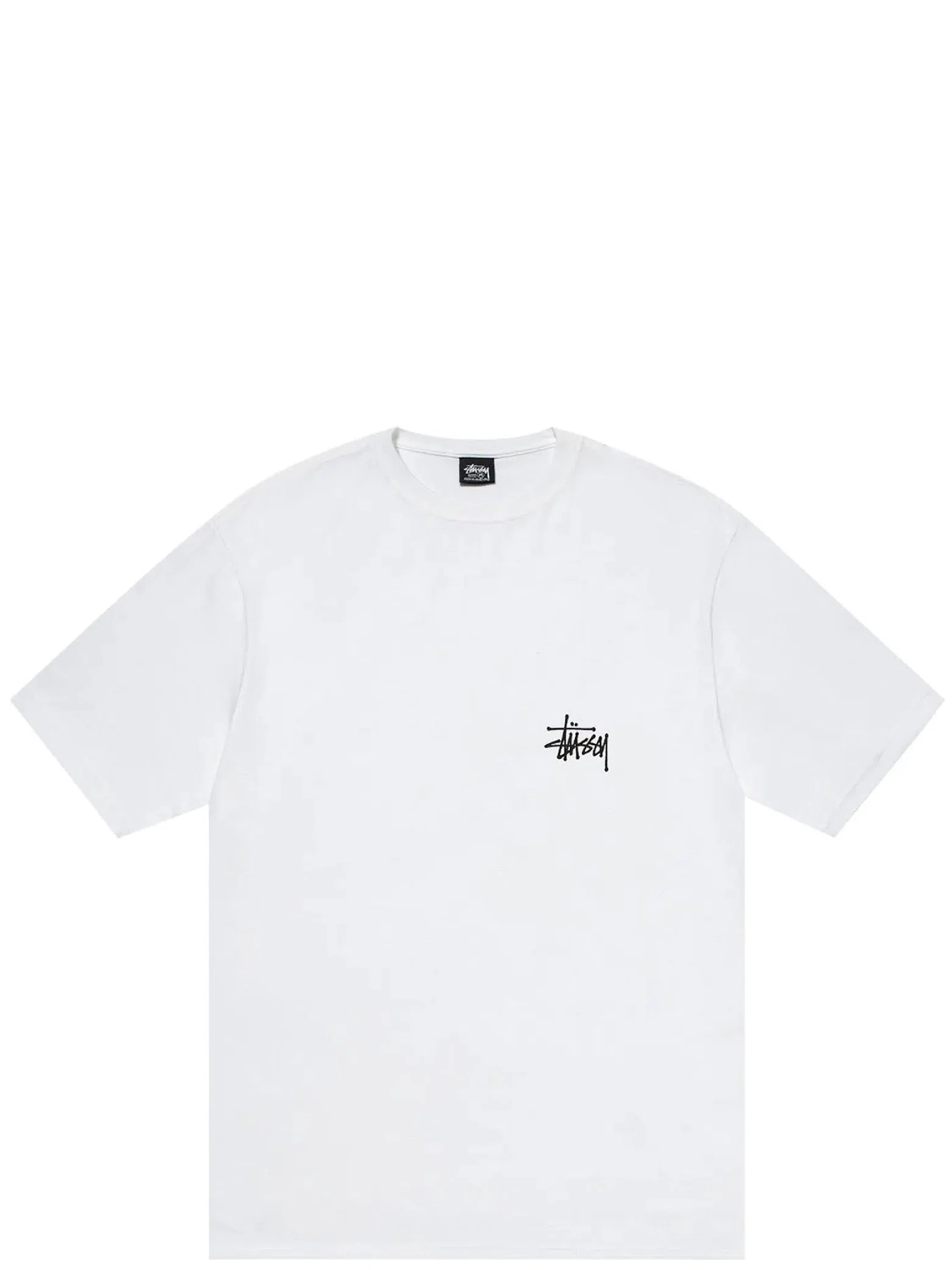 Футболки Stussy Basic Tee "White" | Farsel
