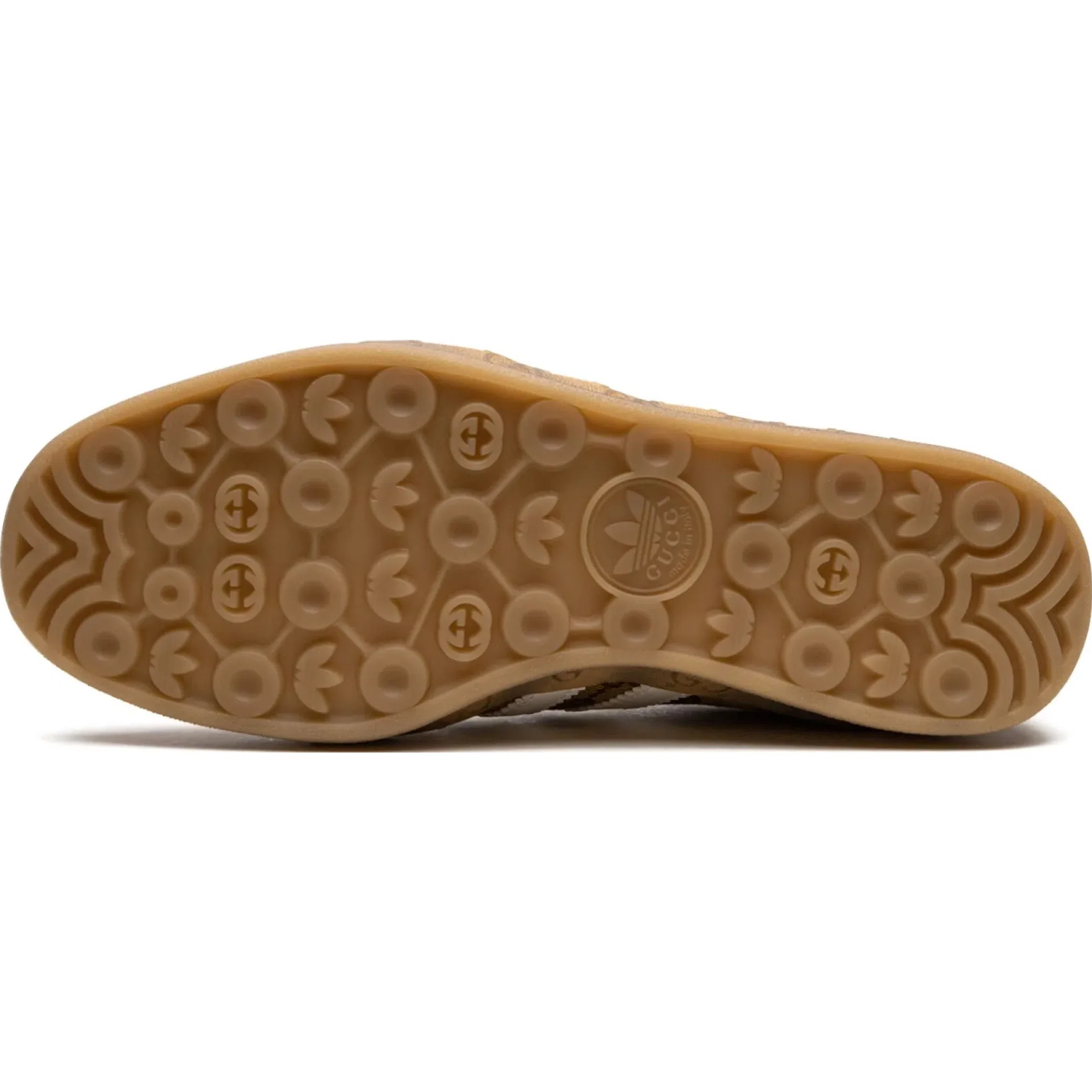 Кроссовки Adidas Gazelle "Gucci - GG Monogram - Beige Brown" | Farsel