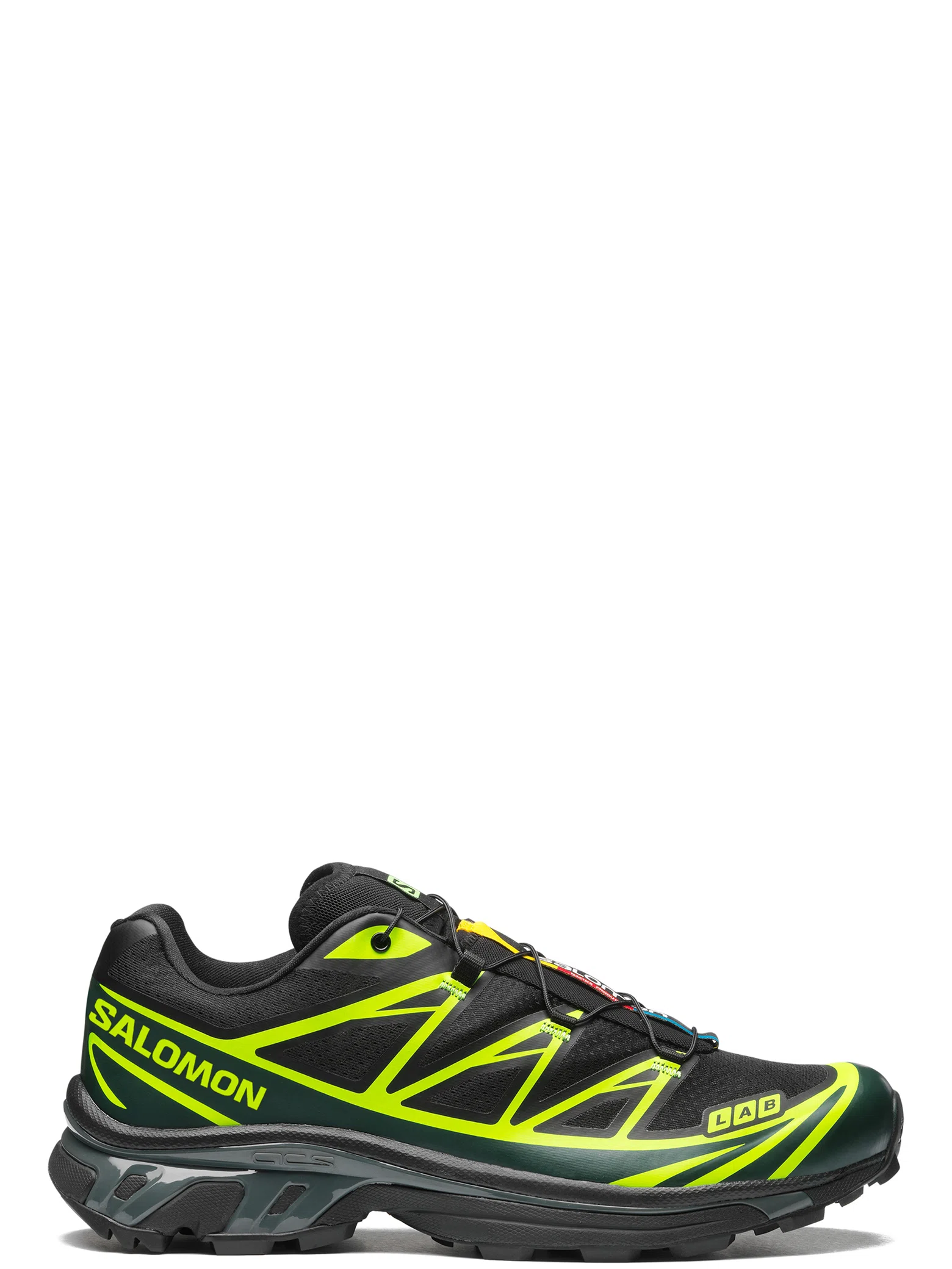 Кроссовки Salomon XT-6 "Black / Ponderosa Pine / Green Gecko" | Farsel