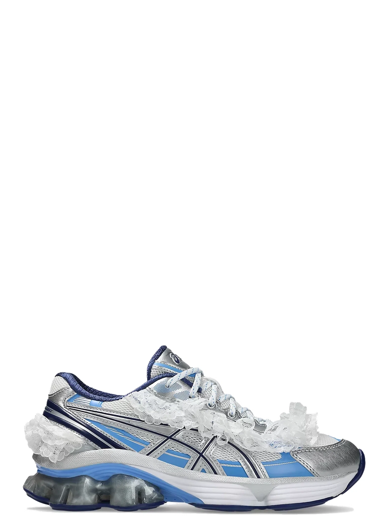 Кроссовки Asics SHUSHU Tong x Gel Kinetic Fluent "White Dive Blue" | Farsel