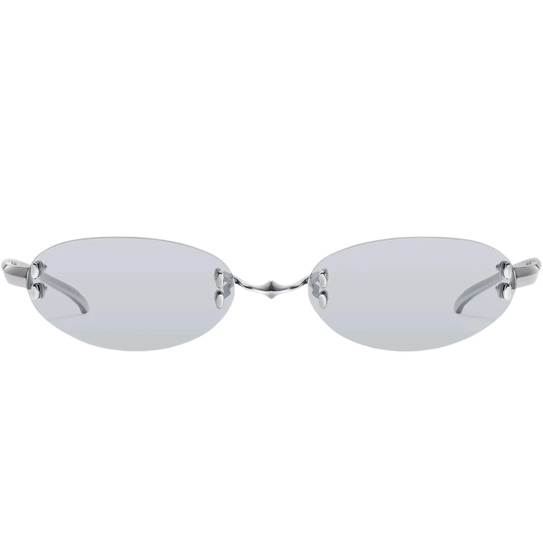 Очки Gentle Monster Metal Oval Sunglasses Women's "Silver" | Farsel