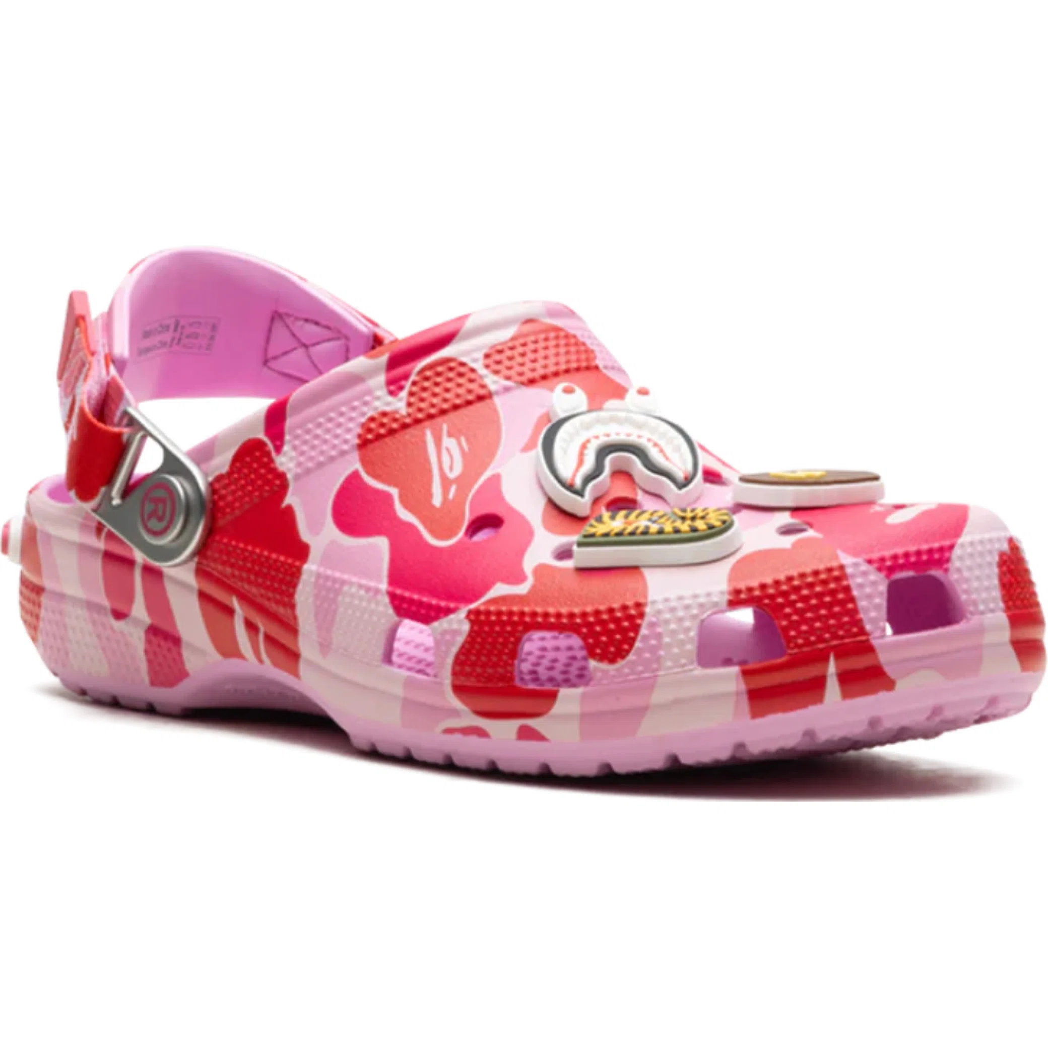  Crocs Classic Clog A Bathing Ape ABC "Camo Pink" | Farsel