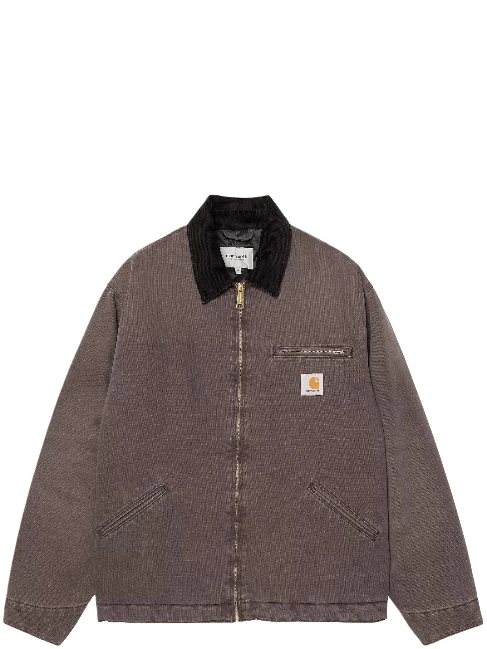 Куртки Carhartt OG Detroit Jacket "Tobacco / Black Stone Canvas" | Farsel