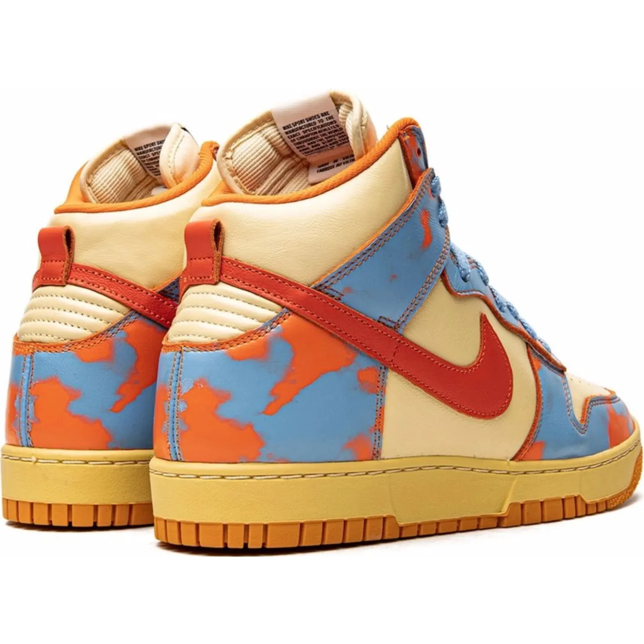  Nike Dunk High "1985 Orange Acid Wash" | Farsel