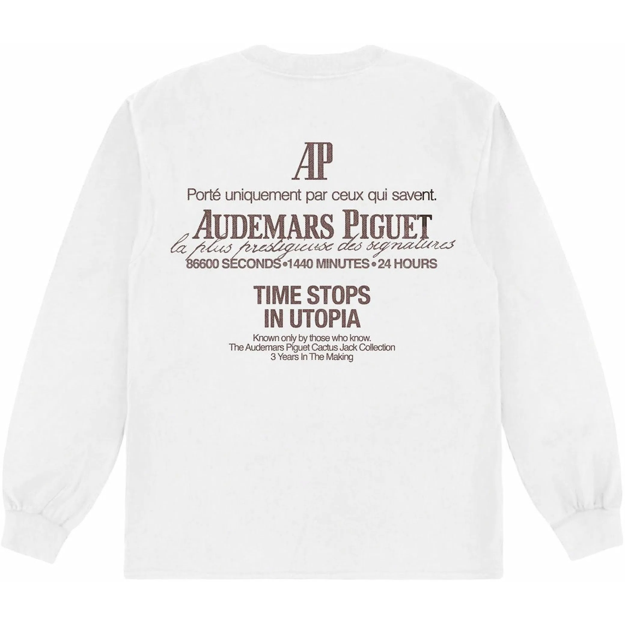  Travis Scott FW23 Audemars Piguet Utopia Tee "White" | Farsel