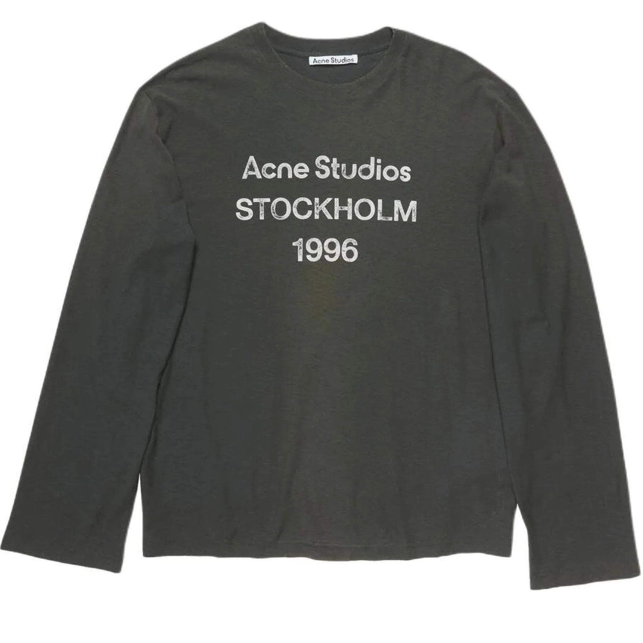 Лонгсливы Acne Studios T-Shirt "Faded Black" | Farsel