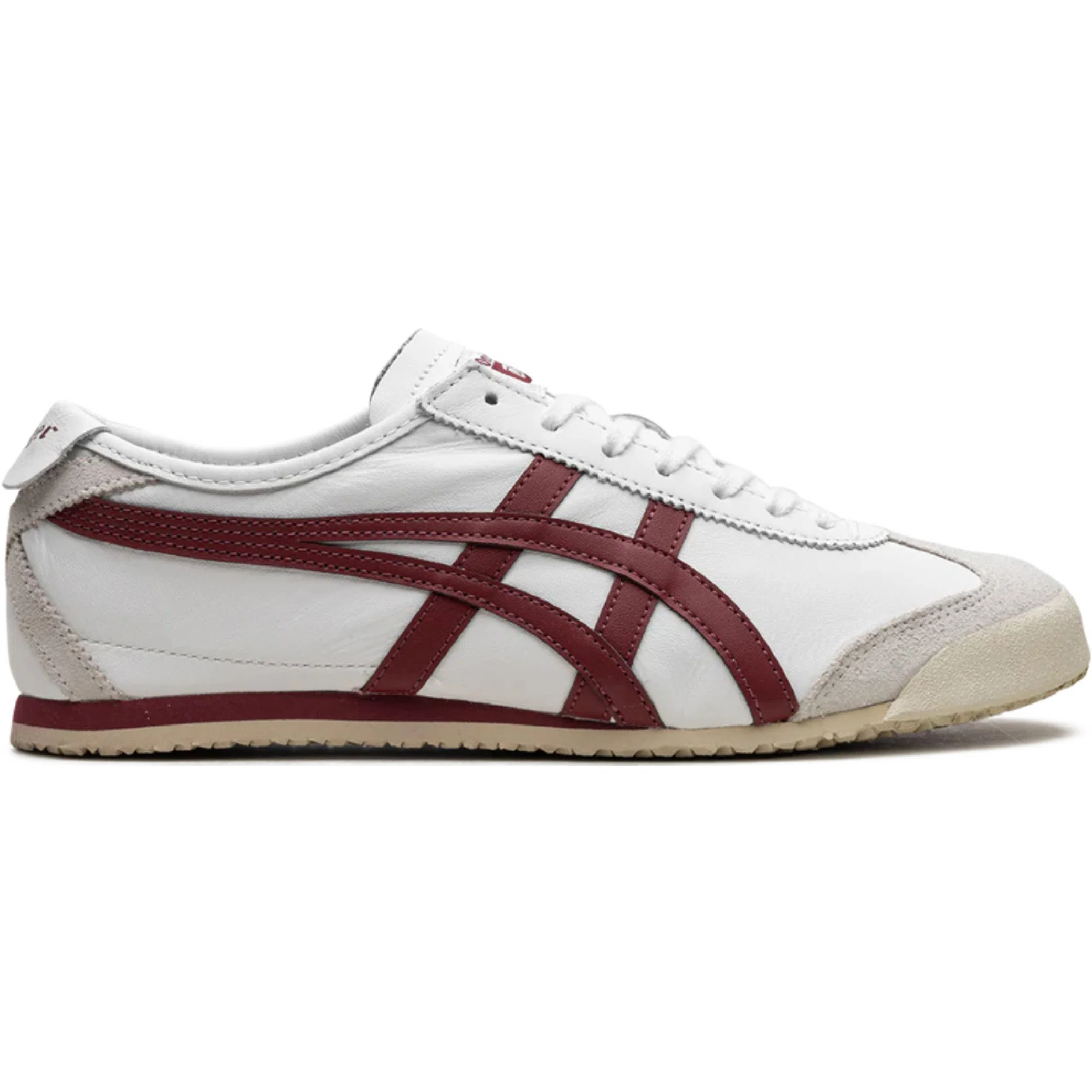 Кроссовки Asics Onitsuka Tiger Mexico 66 "White Burgundy" | Farsel