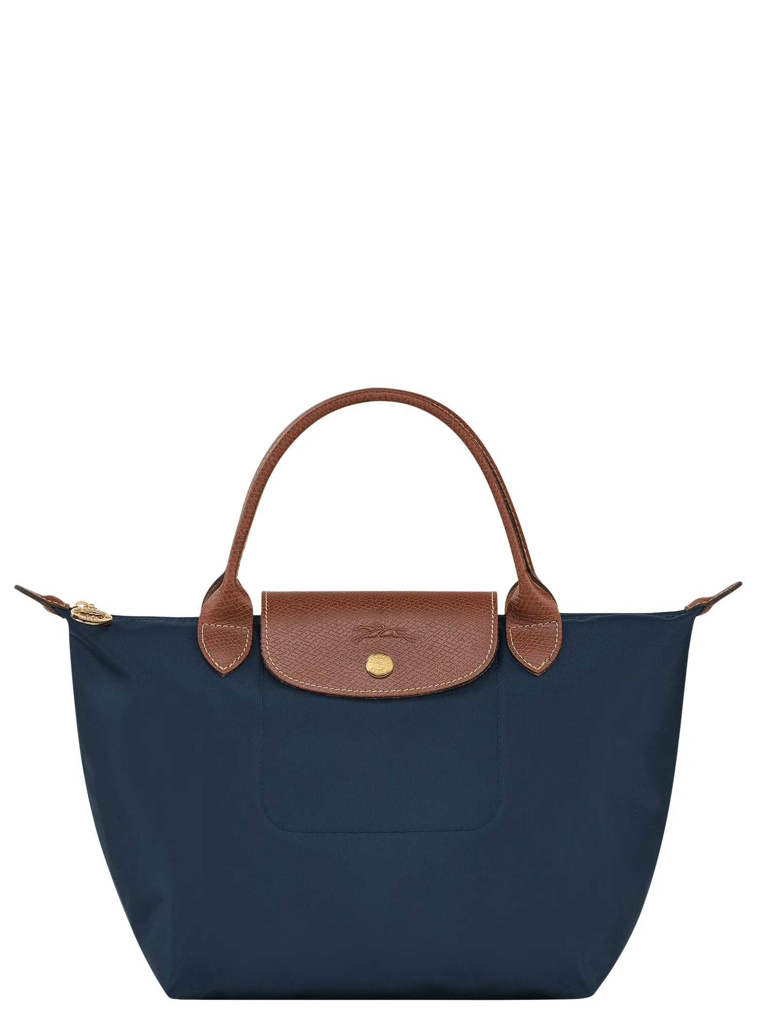 Сумки Longchamp Le Pliage Original Bag With Top Handle S "Navy Blue" | Farsel