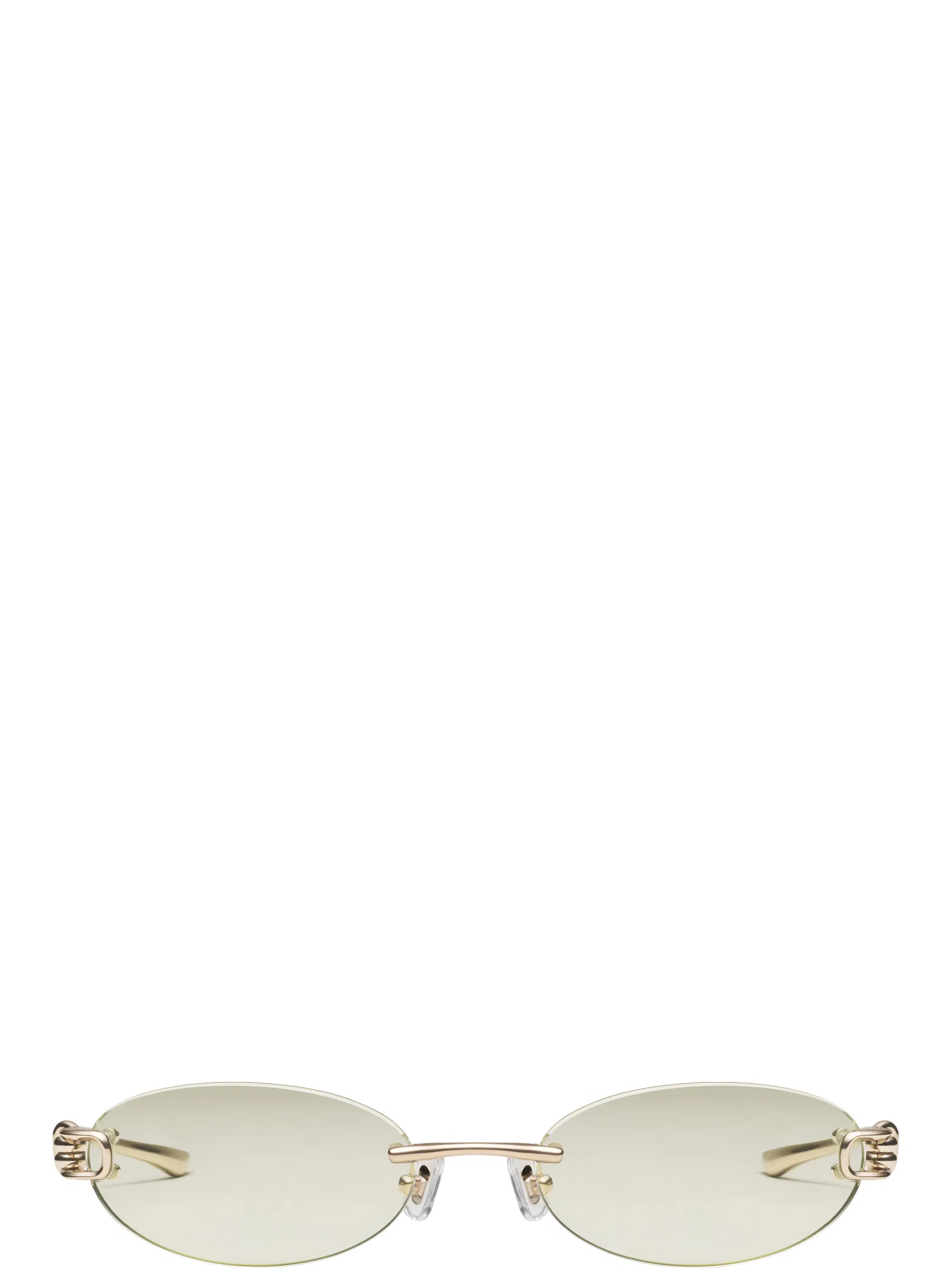 Очки Gentle Monster Musubi 031 Sunglasses "Gold / Green" | Farsel